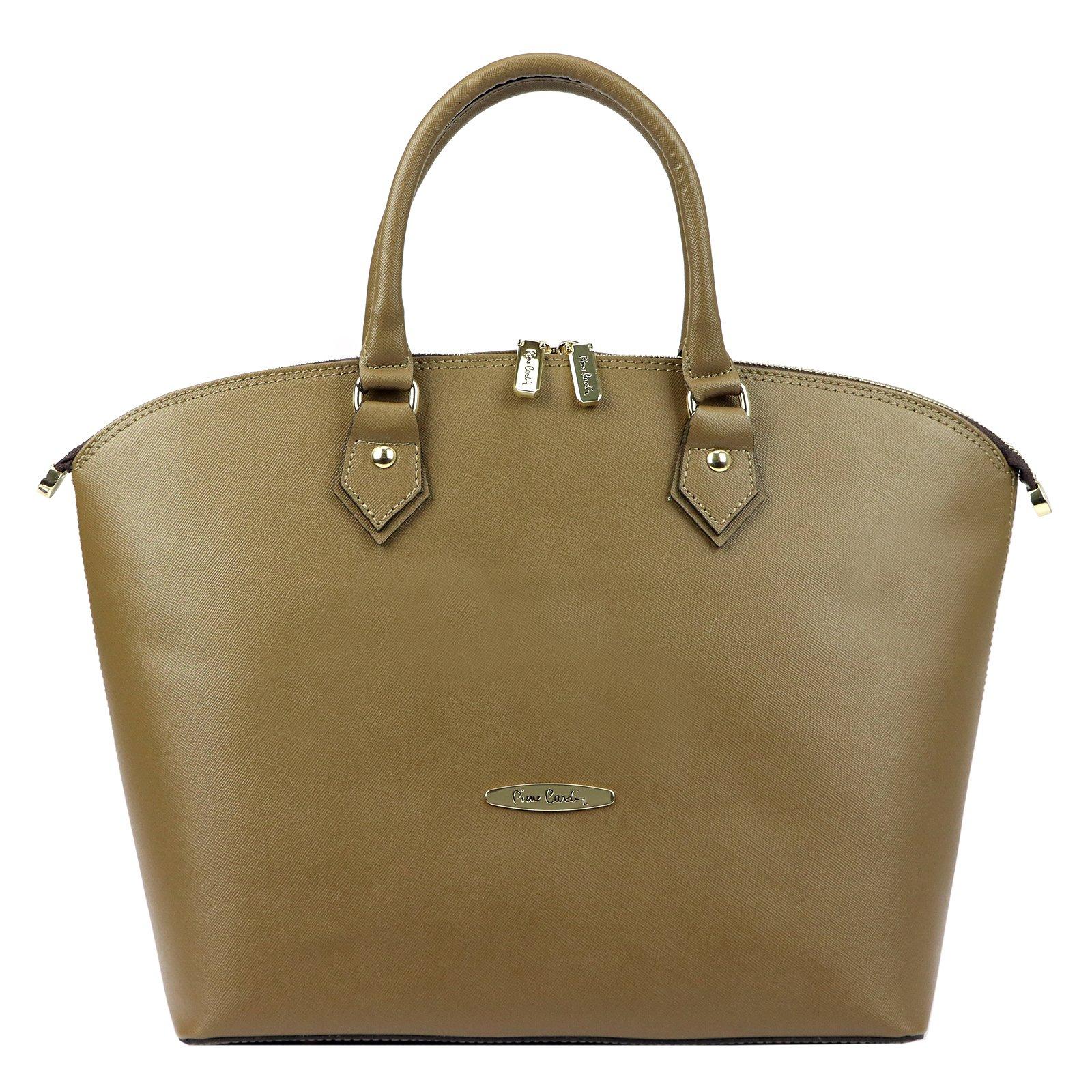 Pierre Cardin béžová väčšia kabelka CORY