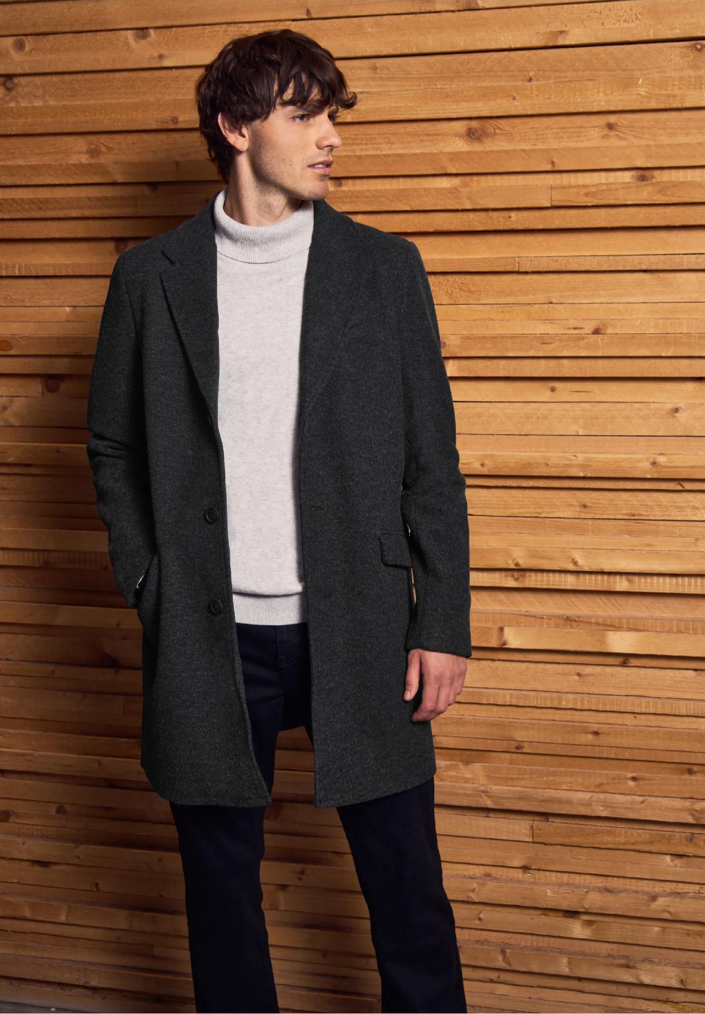 Street One MEN kabát s imitáciou vlny