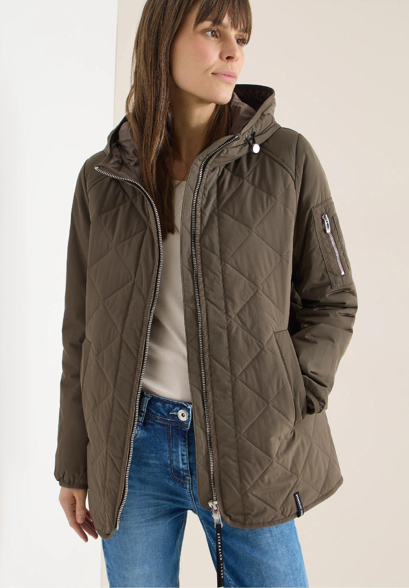 CECIL midi bunda s mikinou