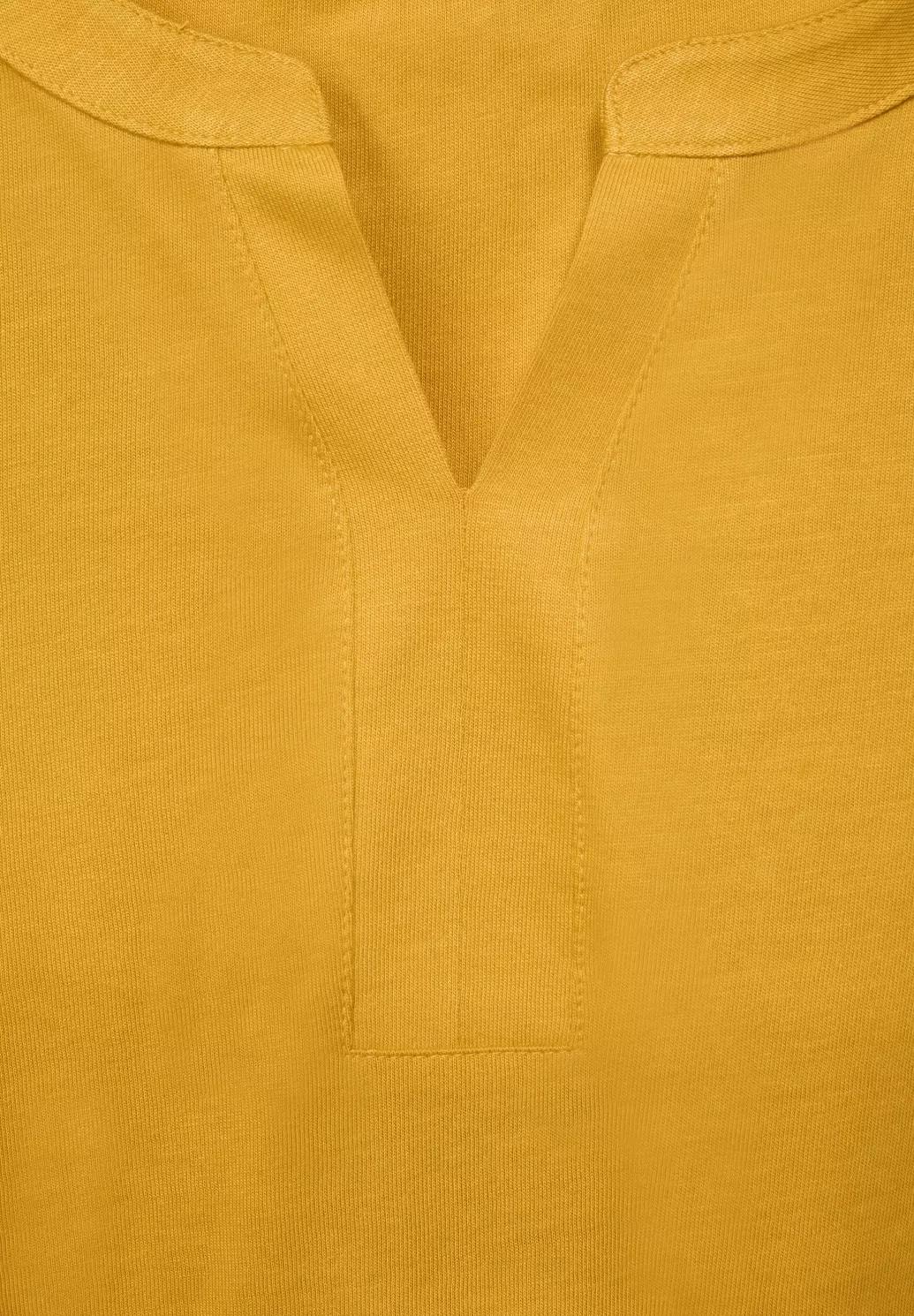 CECIL tričko v tunikovom štýle, žlt.