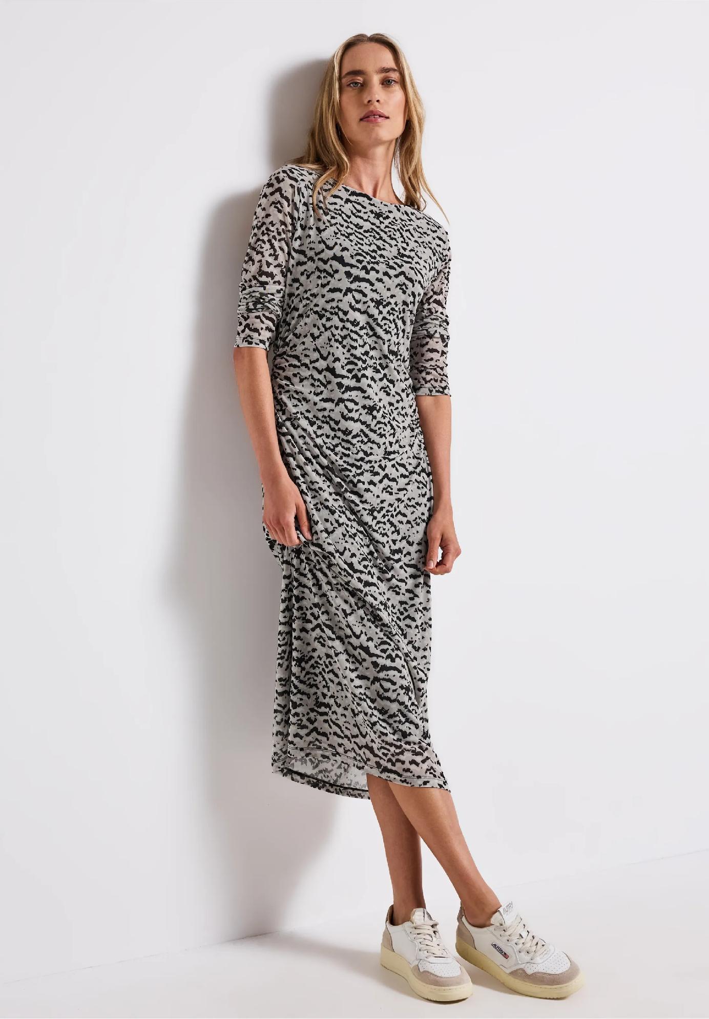 Street One vzorované sieťované šaty