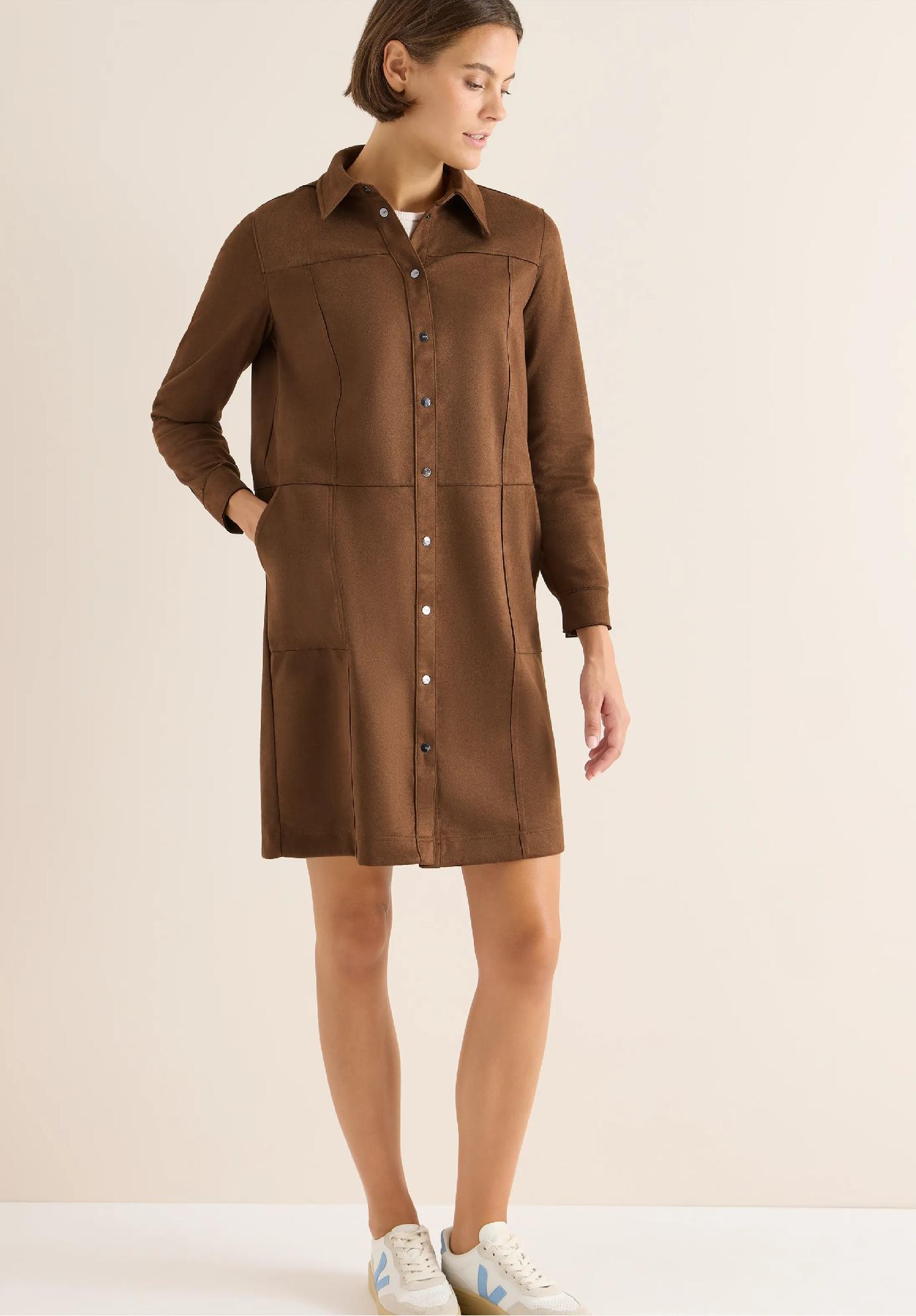 CECIL velúrové šaty