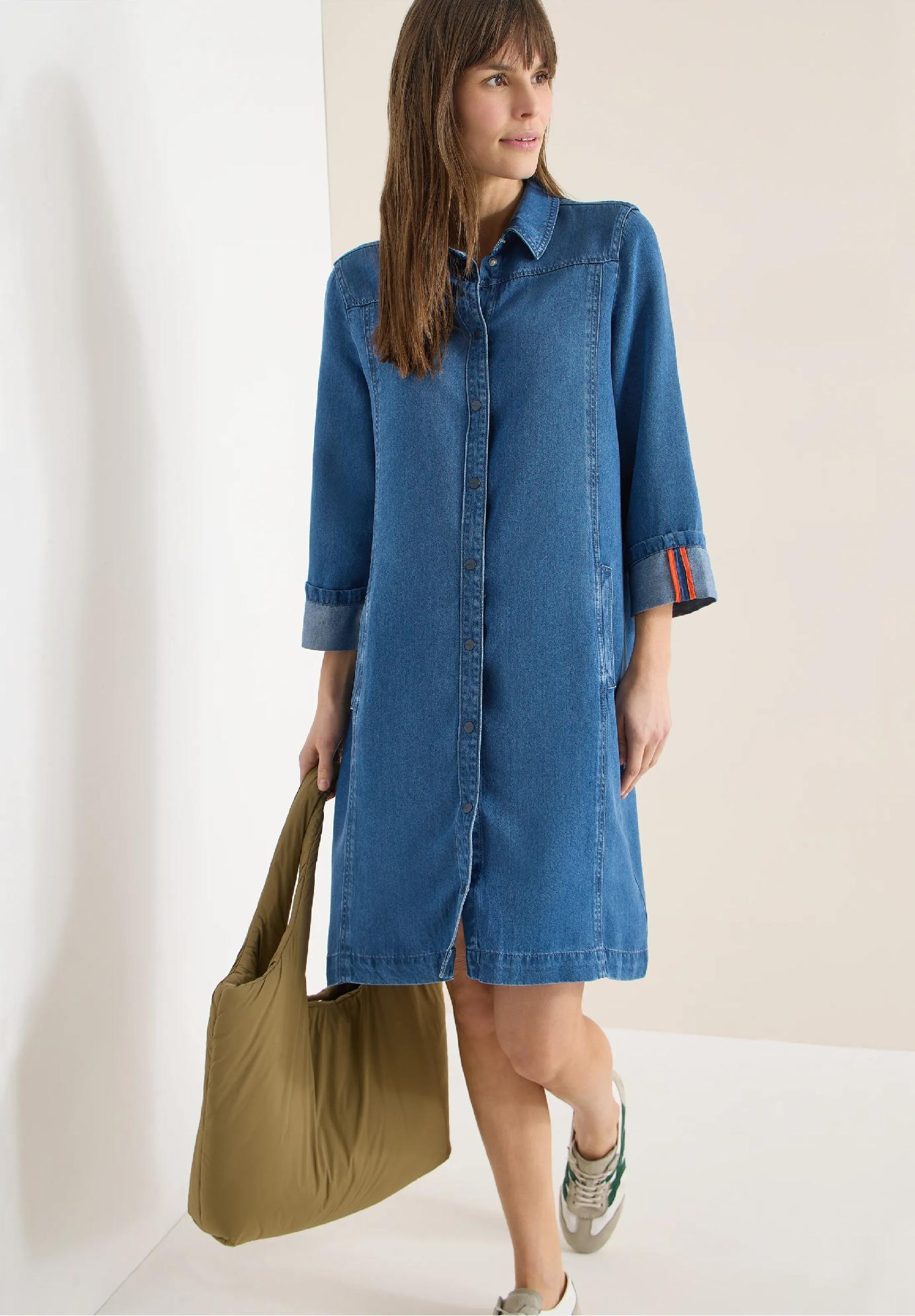 CECIL džínsové šaty 