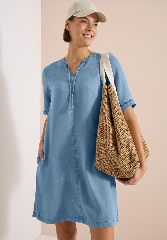 CECIL šaty s džínsovým vzhľadom, mod