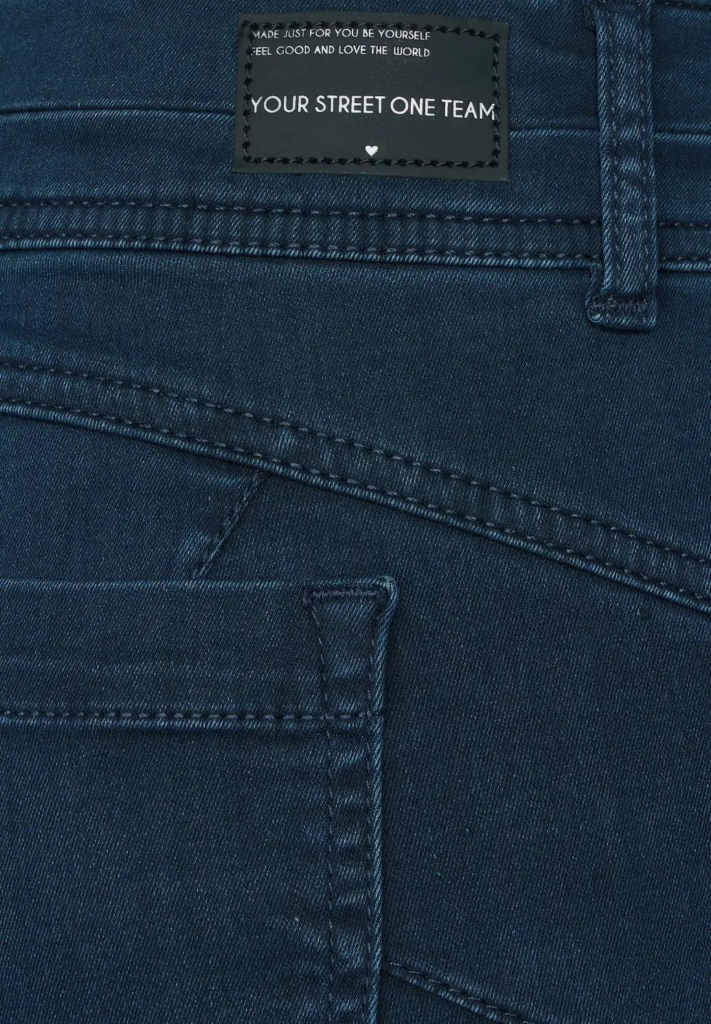 Street One slim fit džínsy YORK, modre
