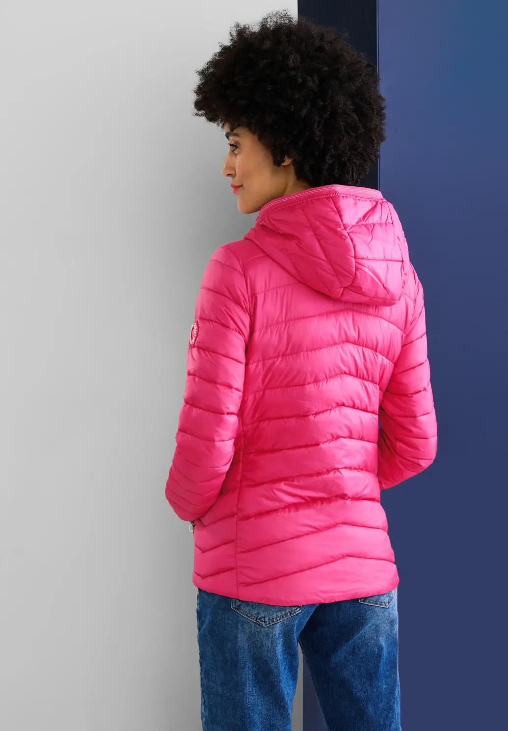 Street One ľahká bunda so zipsom, pink