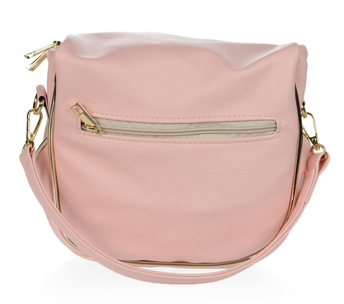 GROSSO ružová crossbody kabelka s nápisom Grosso PENY
