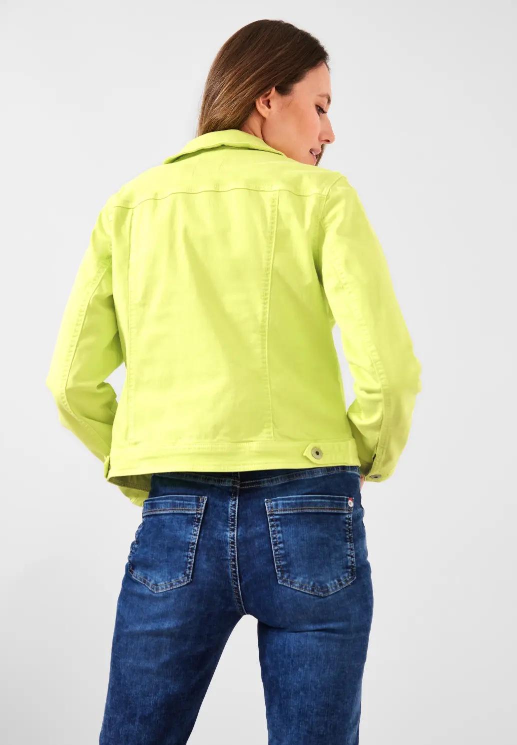 CECIL farebná džínsová bunda, lim