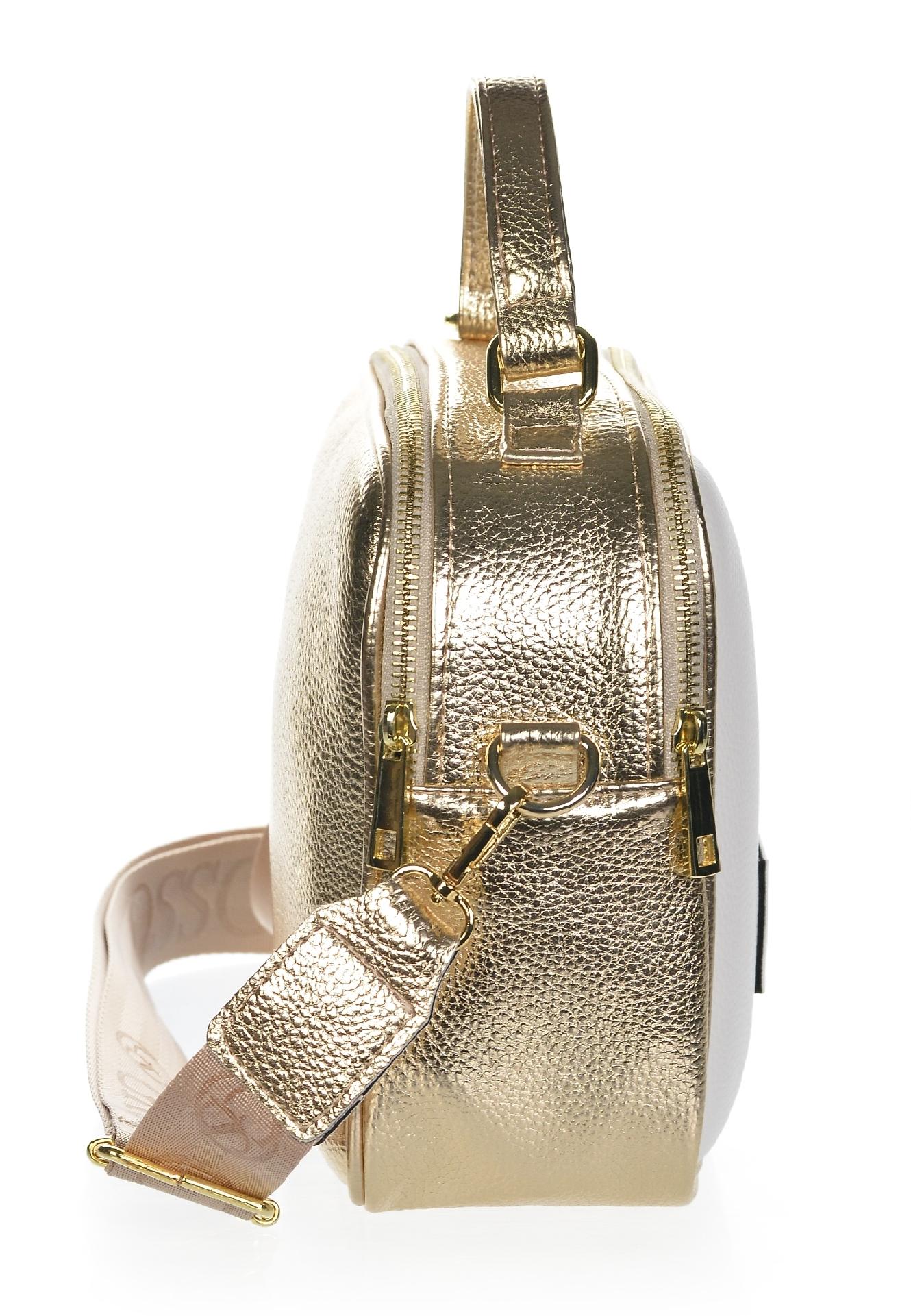 GROSSO bilo-zlatá crossbody kabelka NICOL