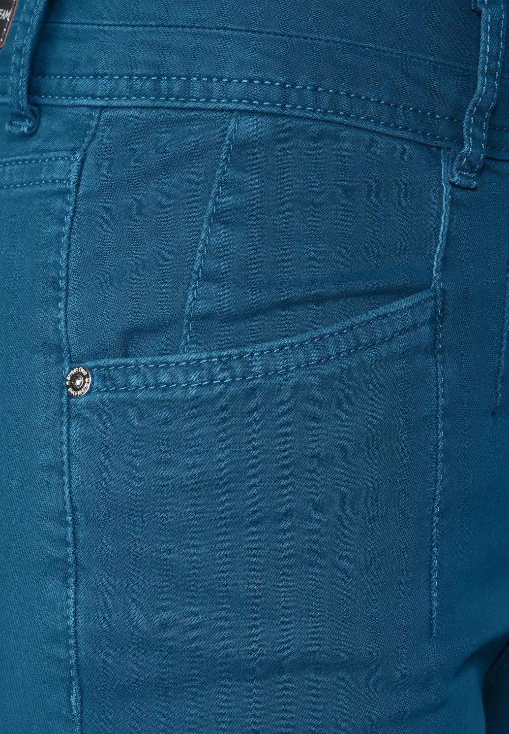 Street One slim fit džínsy YORK, modr