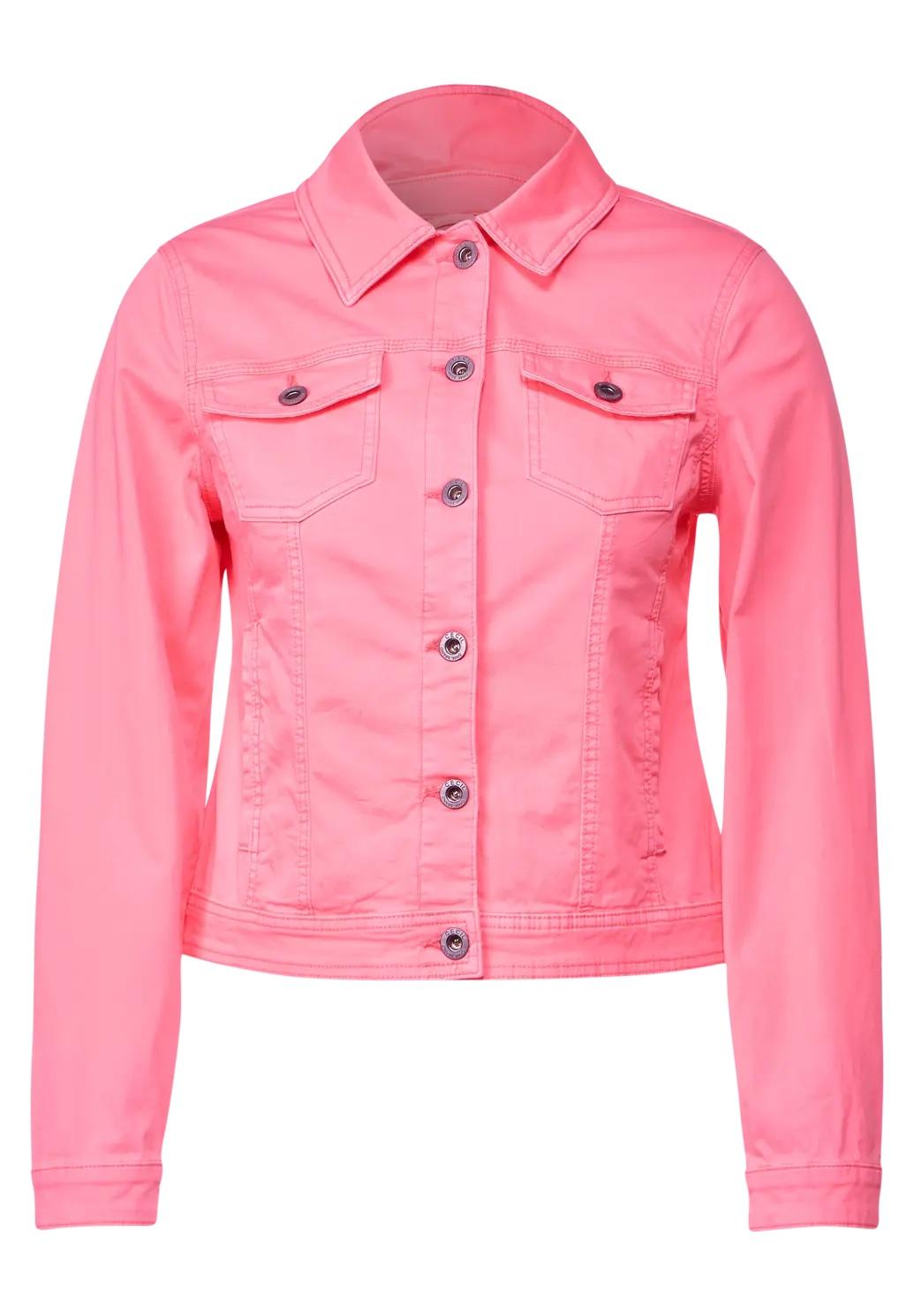 CECIL farebná džínsová bunda, pink