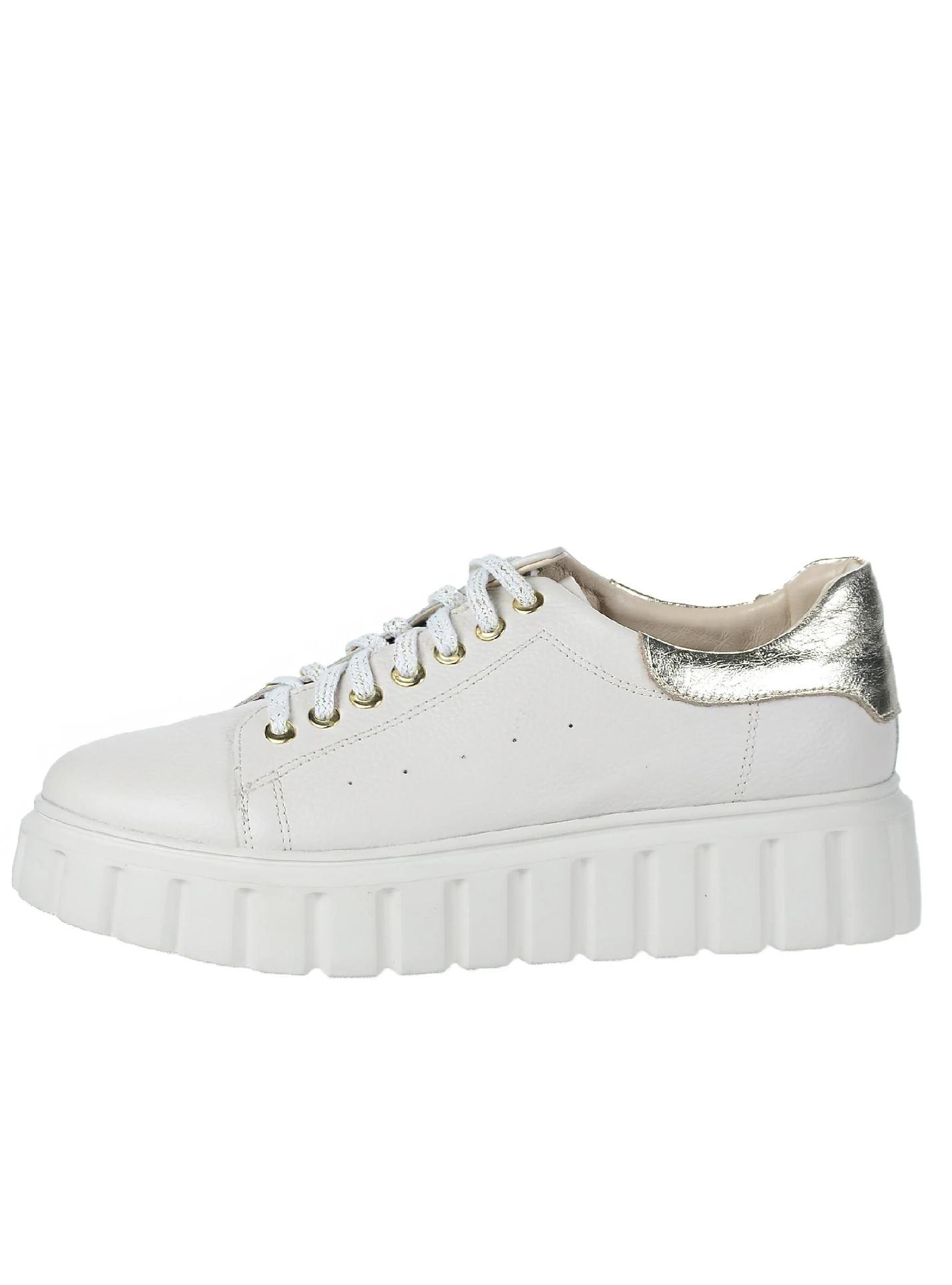 OLIVIA SHOES béžové kožené tenisky