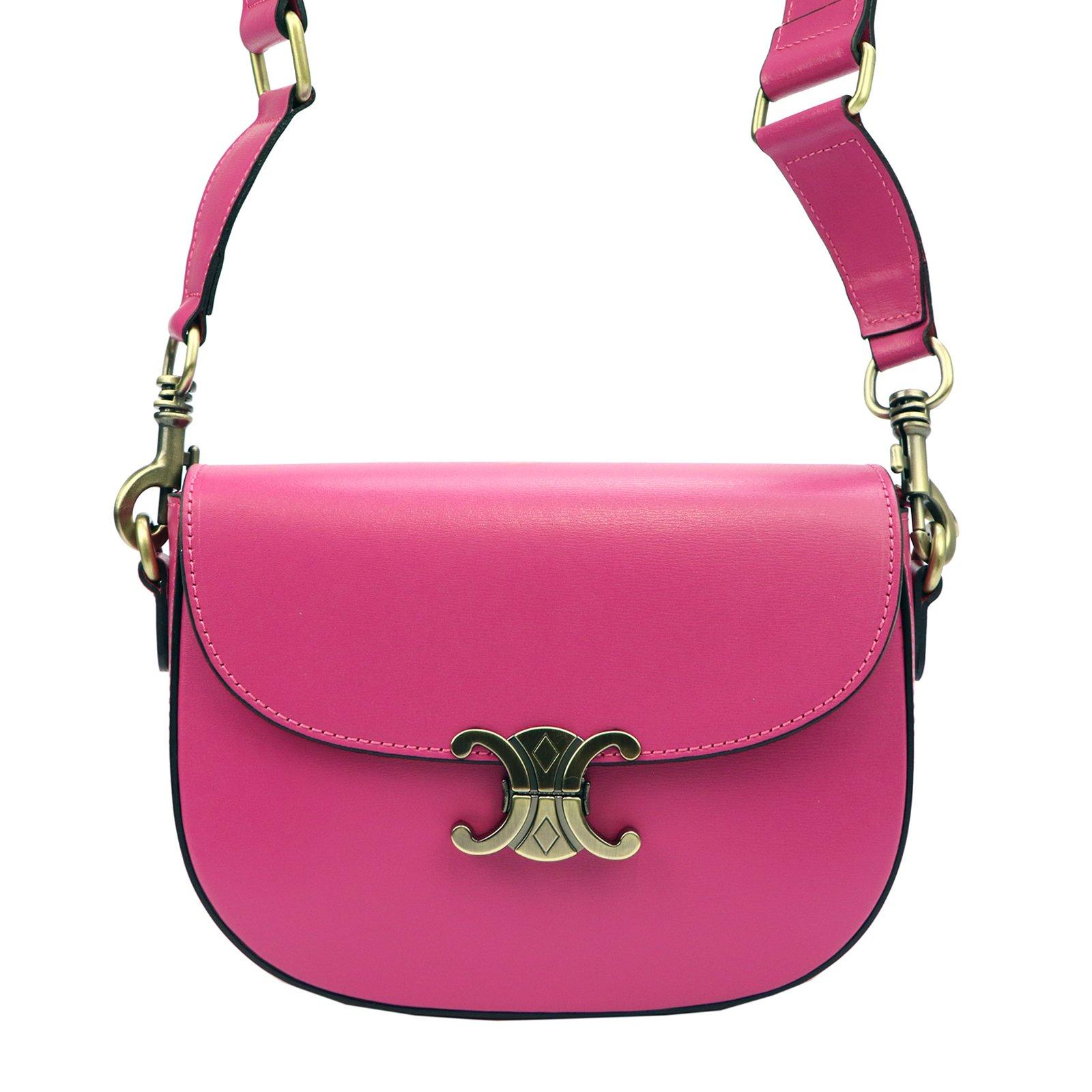 LUKA ružová crossbody kabelka s ozdobou, Dollaro