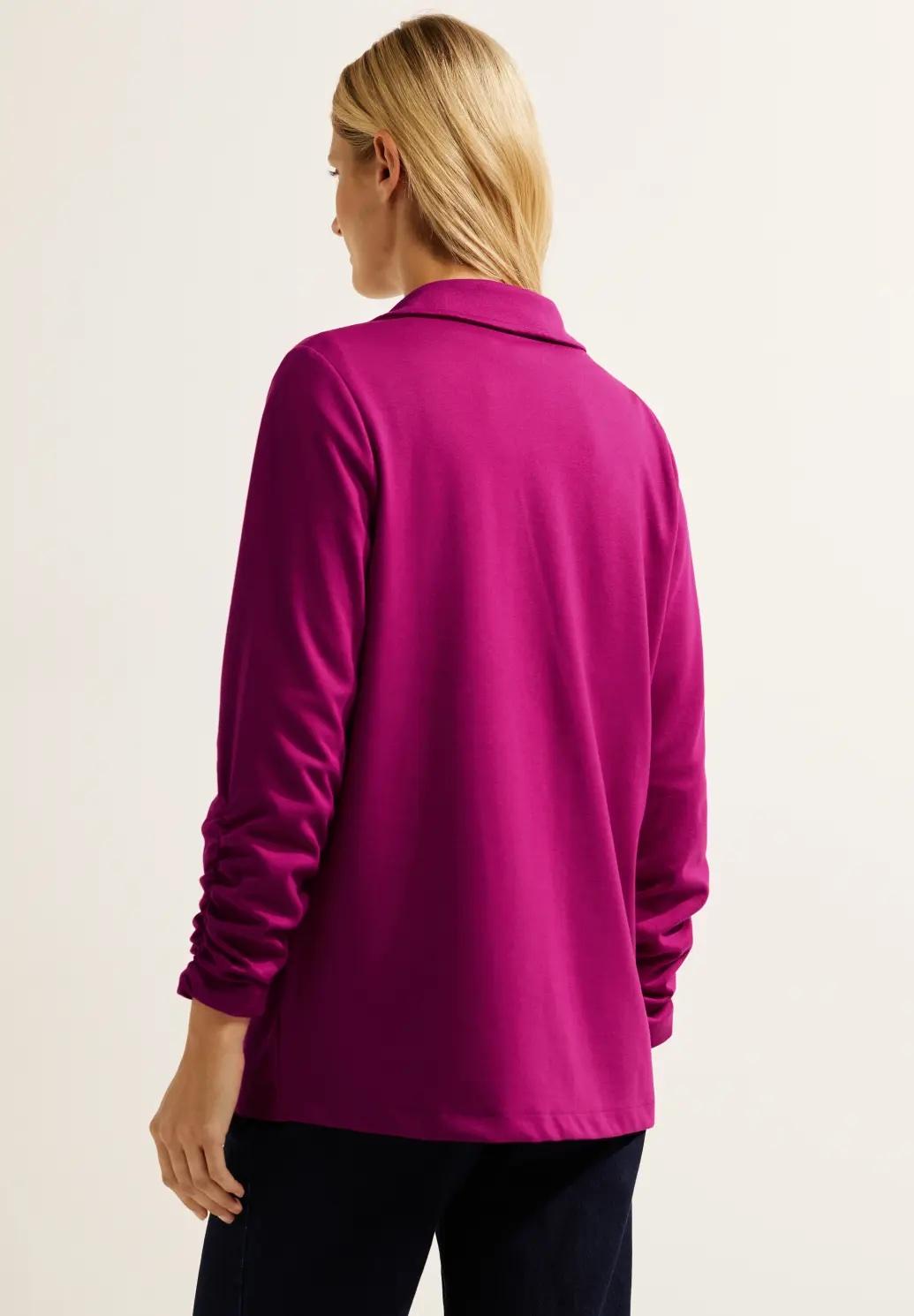 CECIL oversize blejzer s volánikmi, ruz