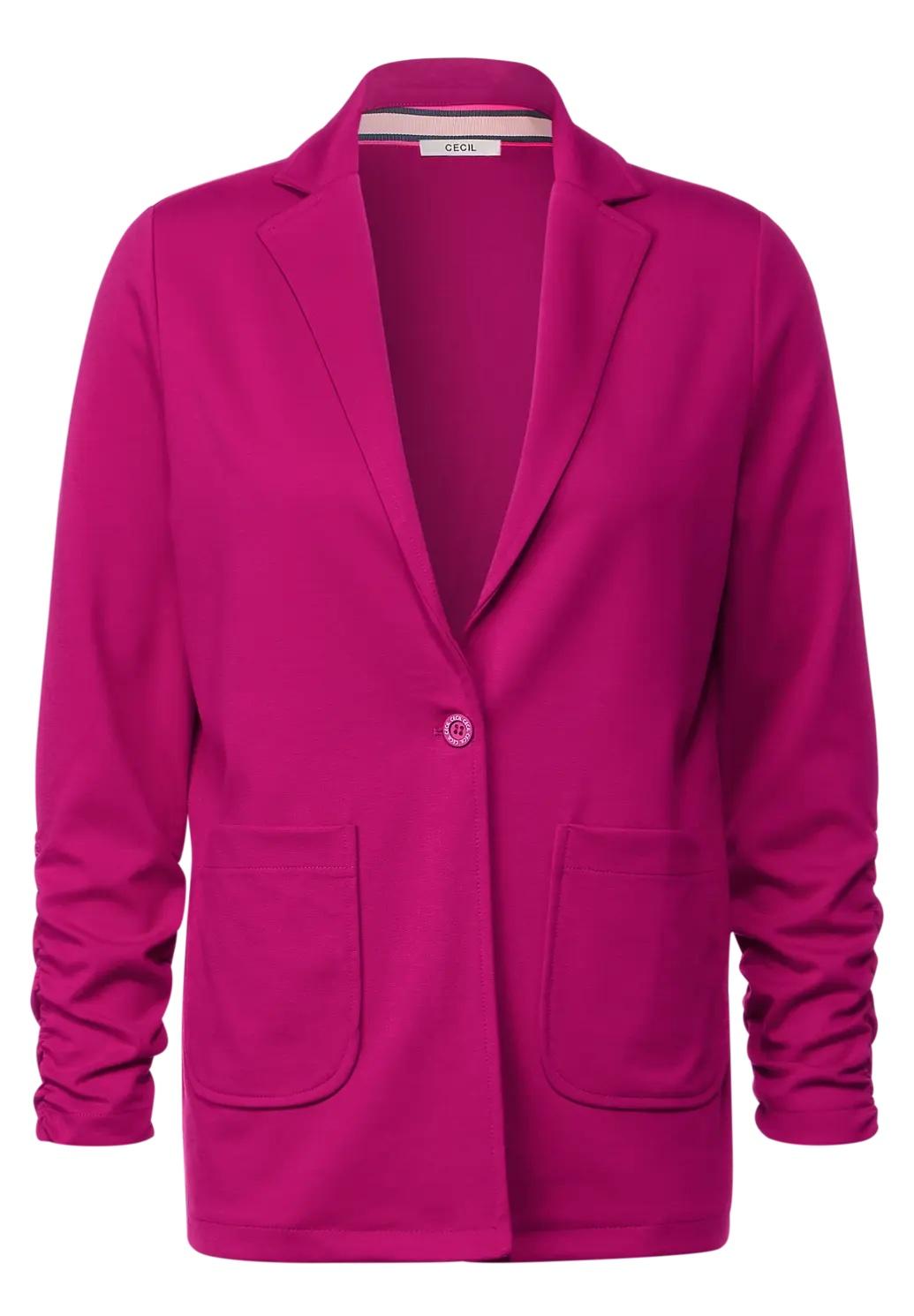 CECIL oversize blejzer s volánikmi, ruz