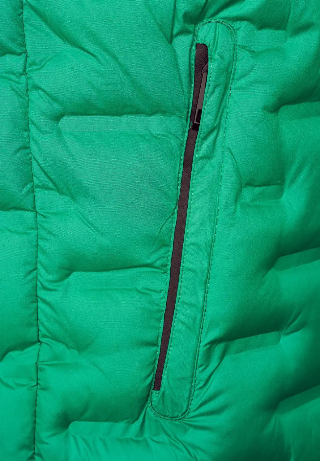 CECIL kabát s moderným prešívaním, zel