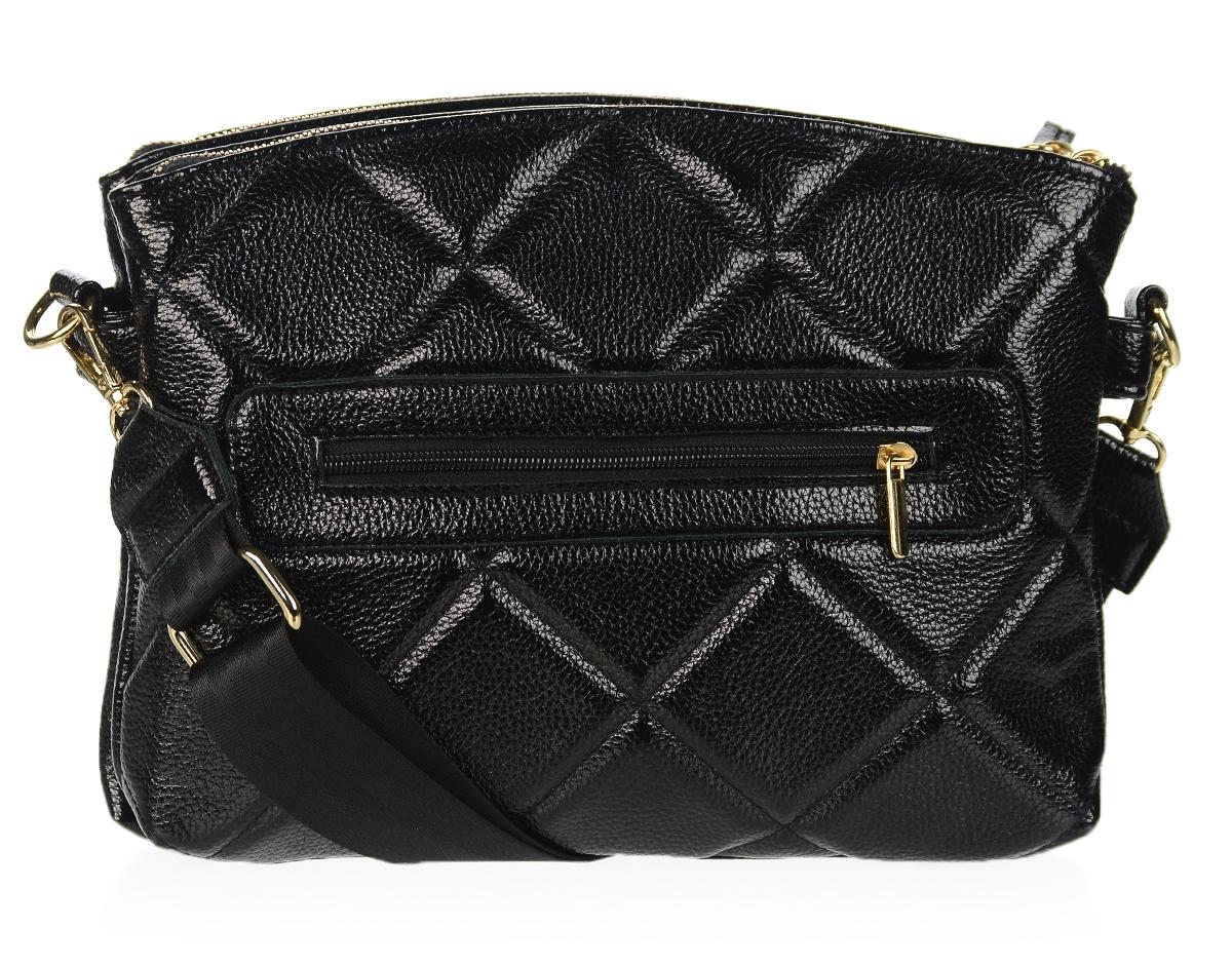 GROSSO čierna crossbody kabelka Anabel