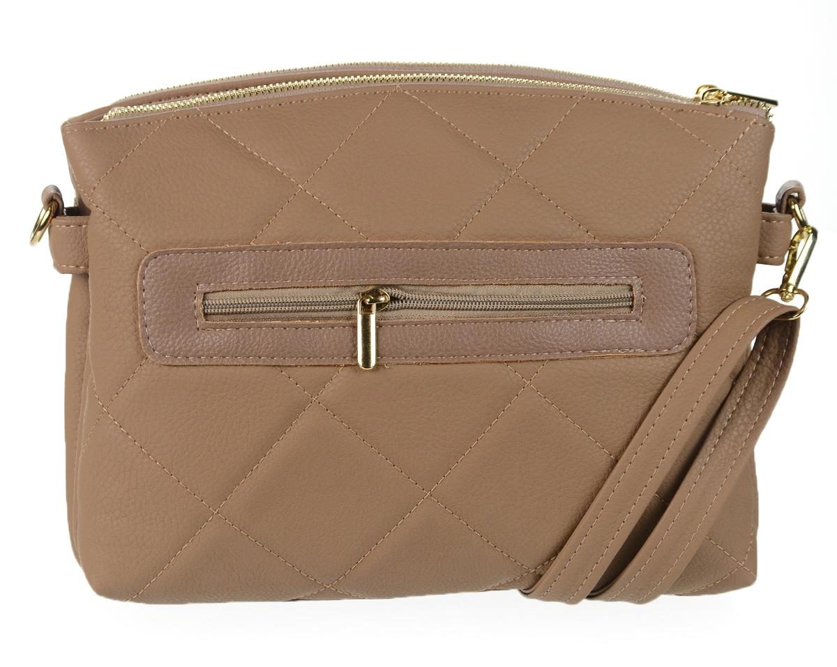 GROSSO béžová crossbody kabelka Anabel, bež