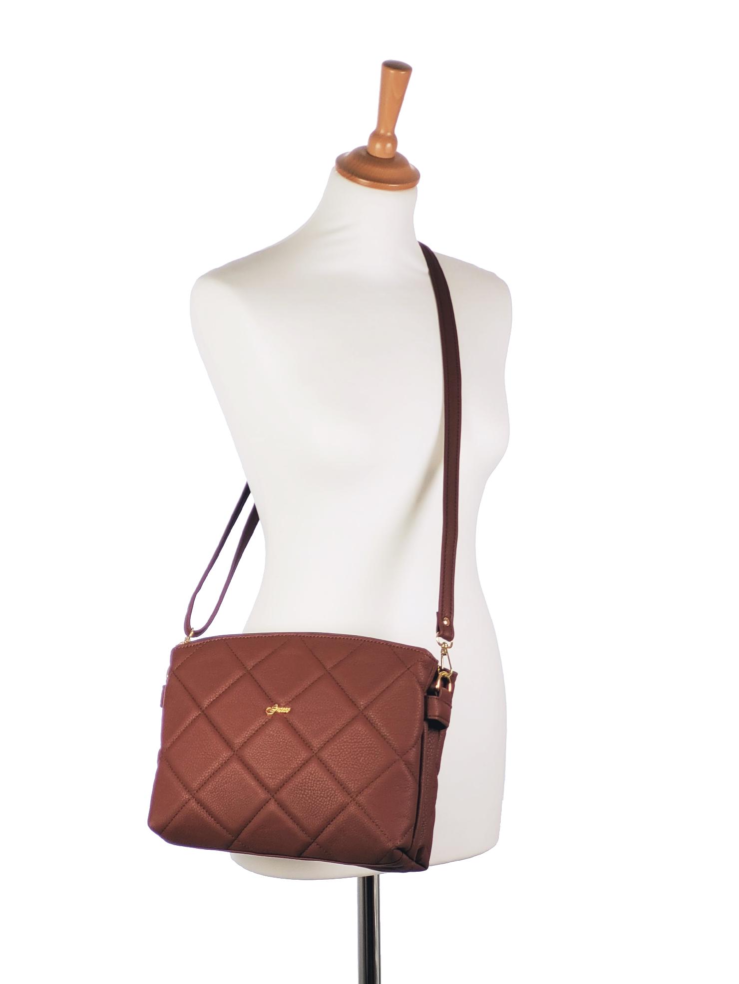 GROSSO hnedá crossbody kabelka Anabel