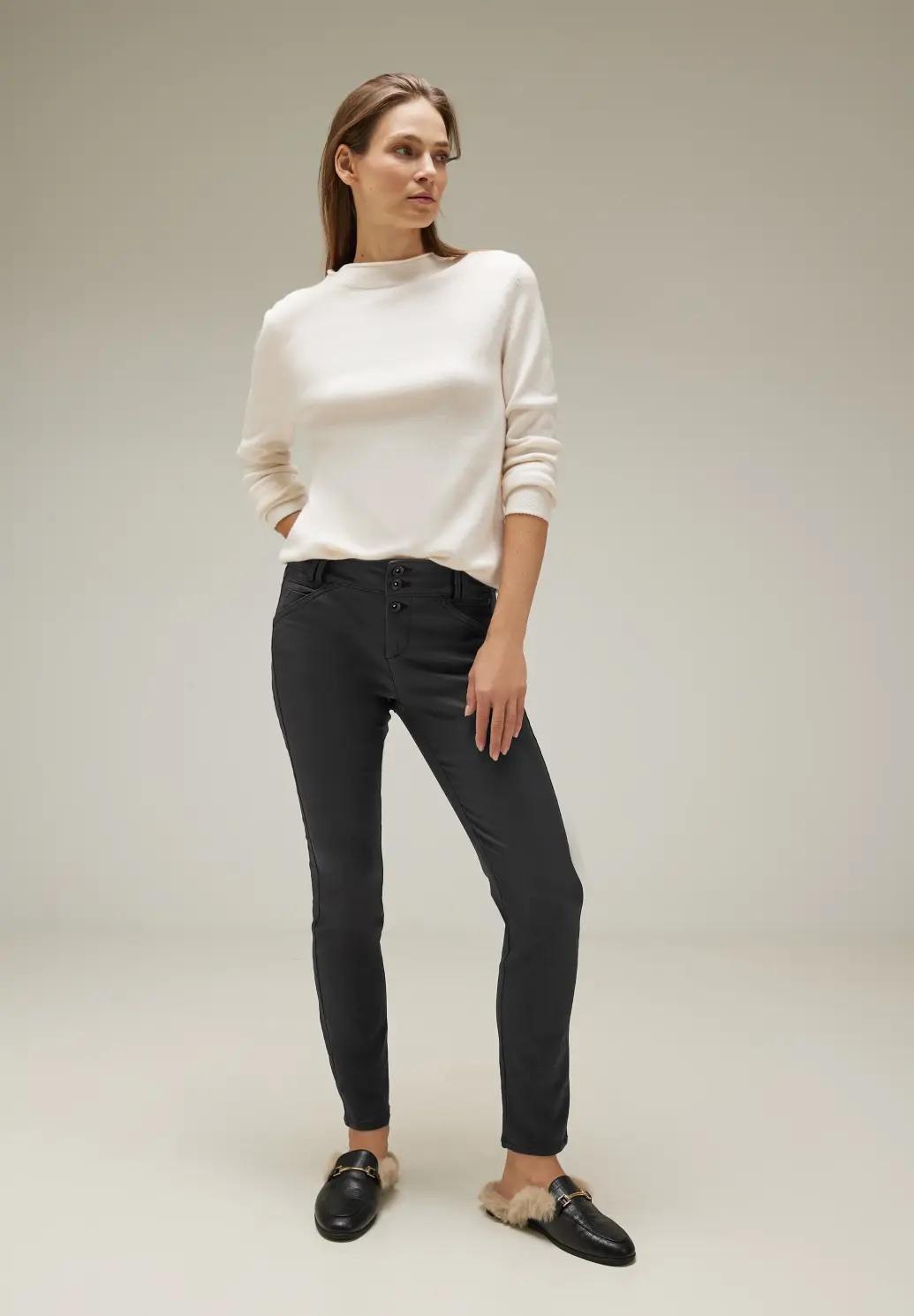 Street One caoting slim fit nohavice YORK, čie