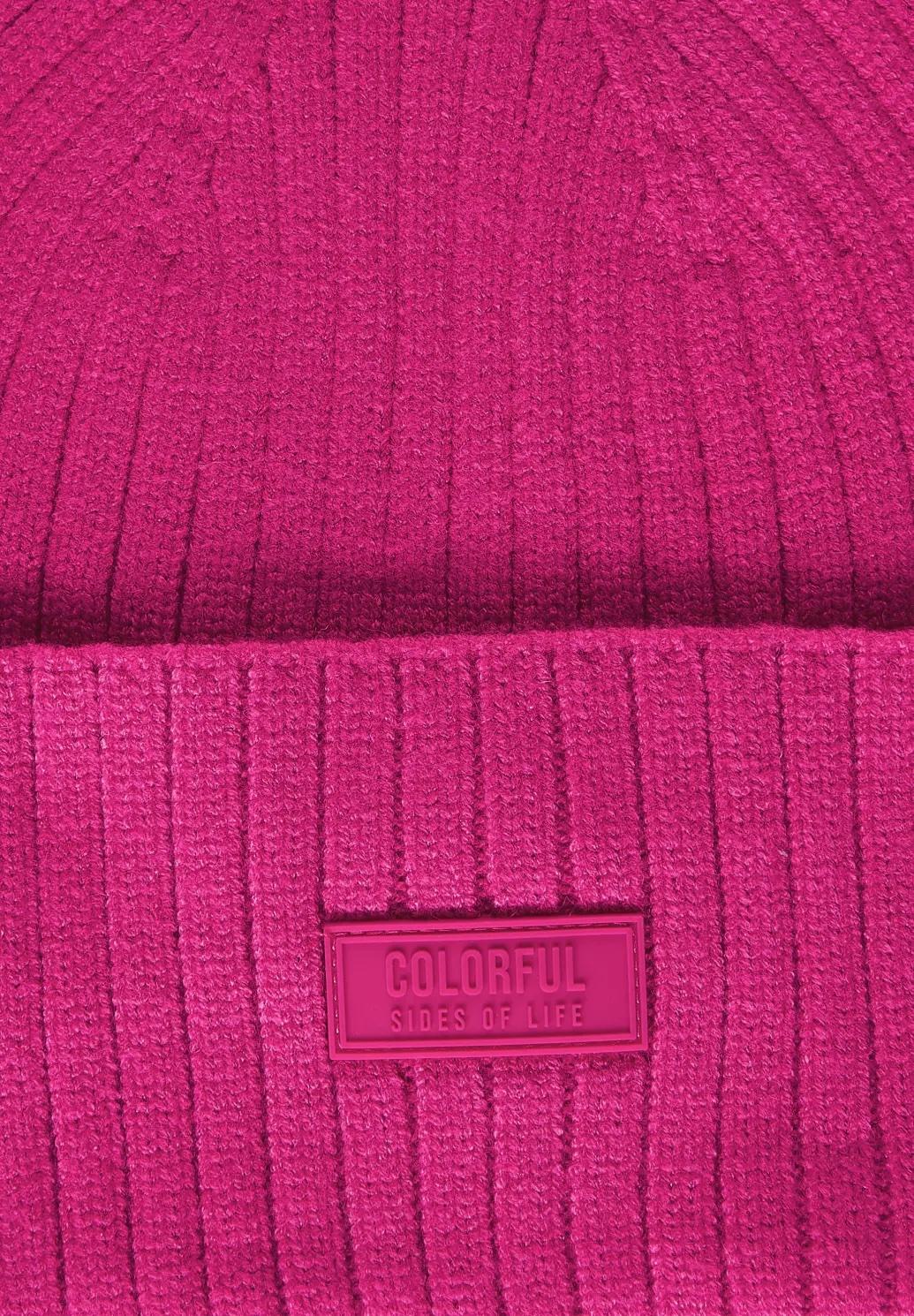 Street One pletená čiapka, pink