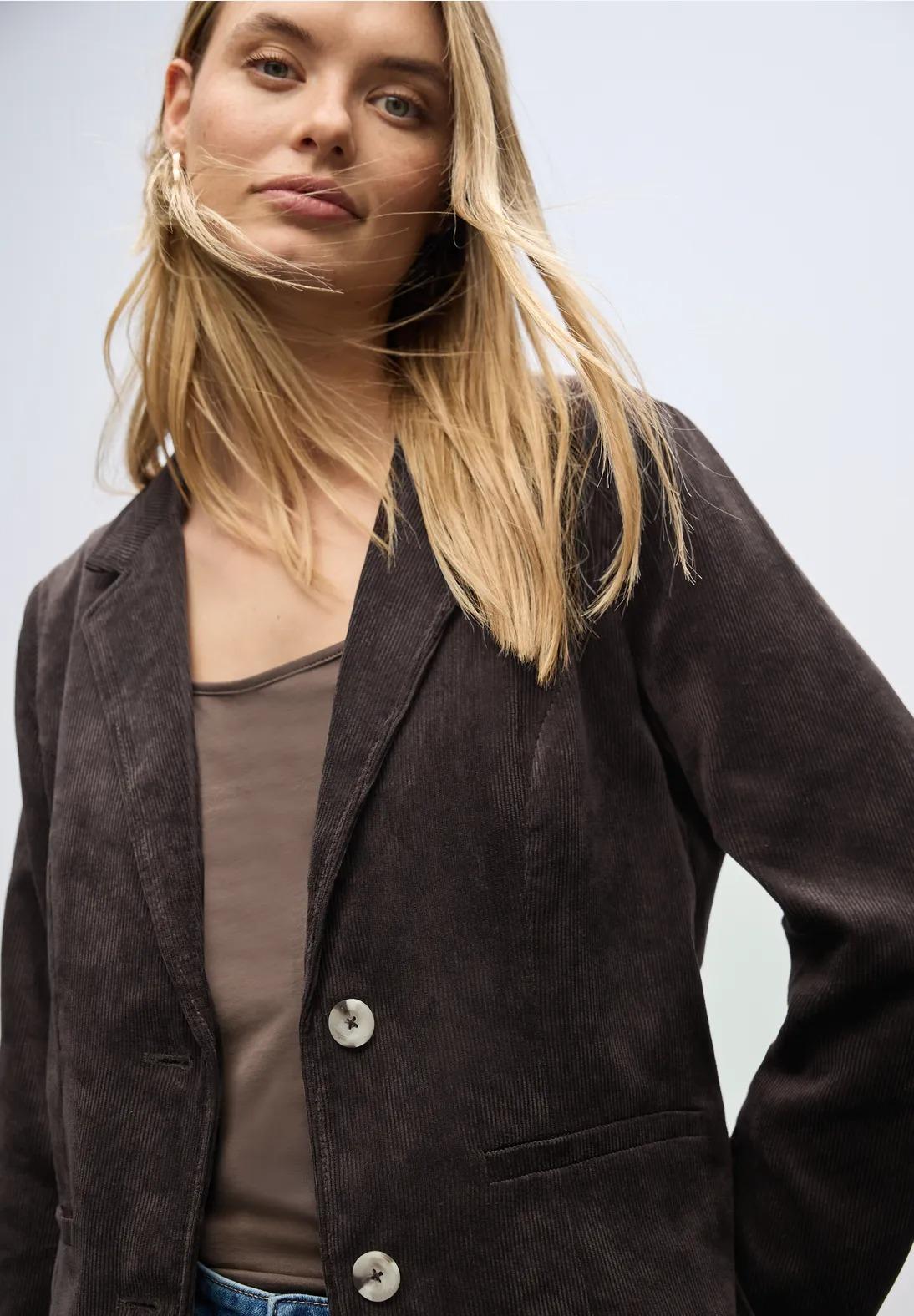 Street One manšestrové sako, hne