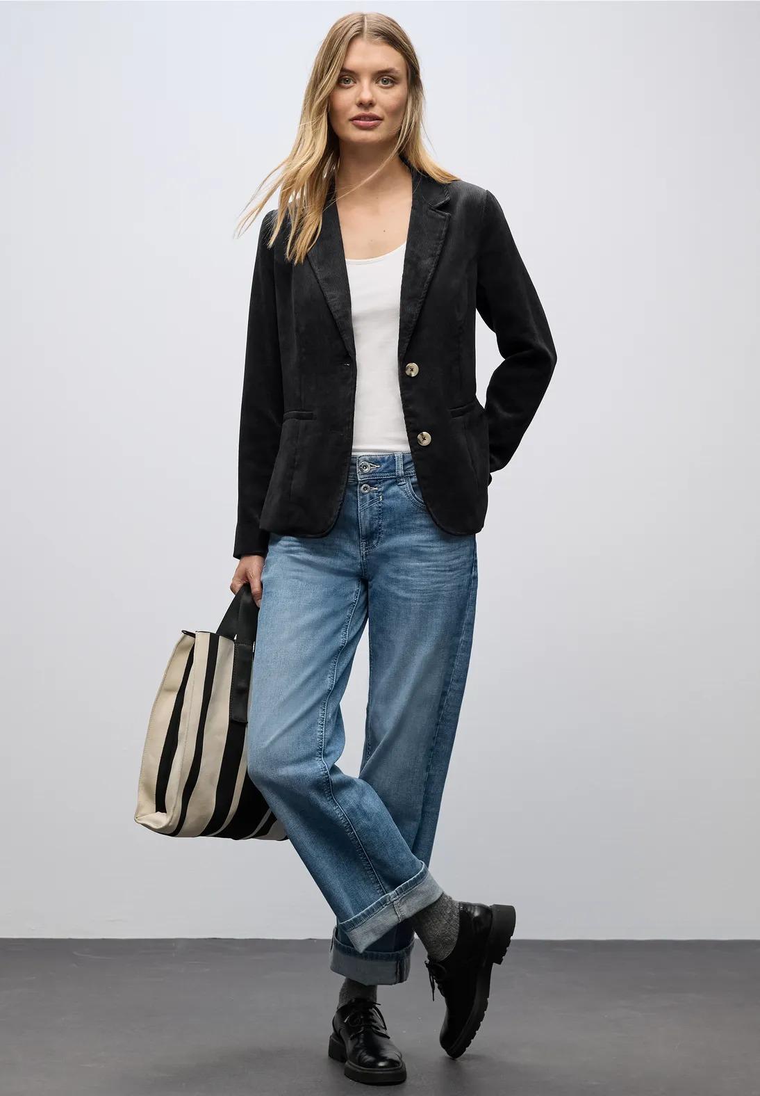 Street One manšestrové sako, čie