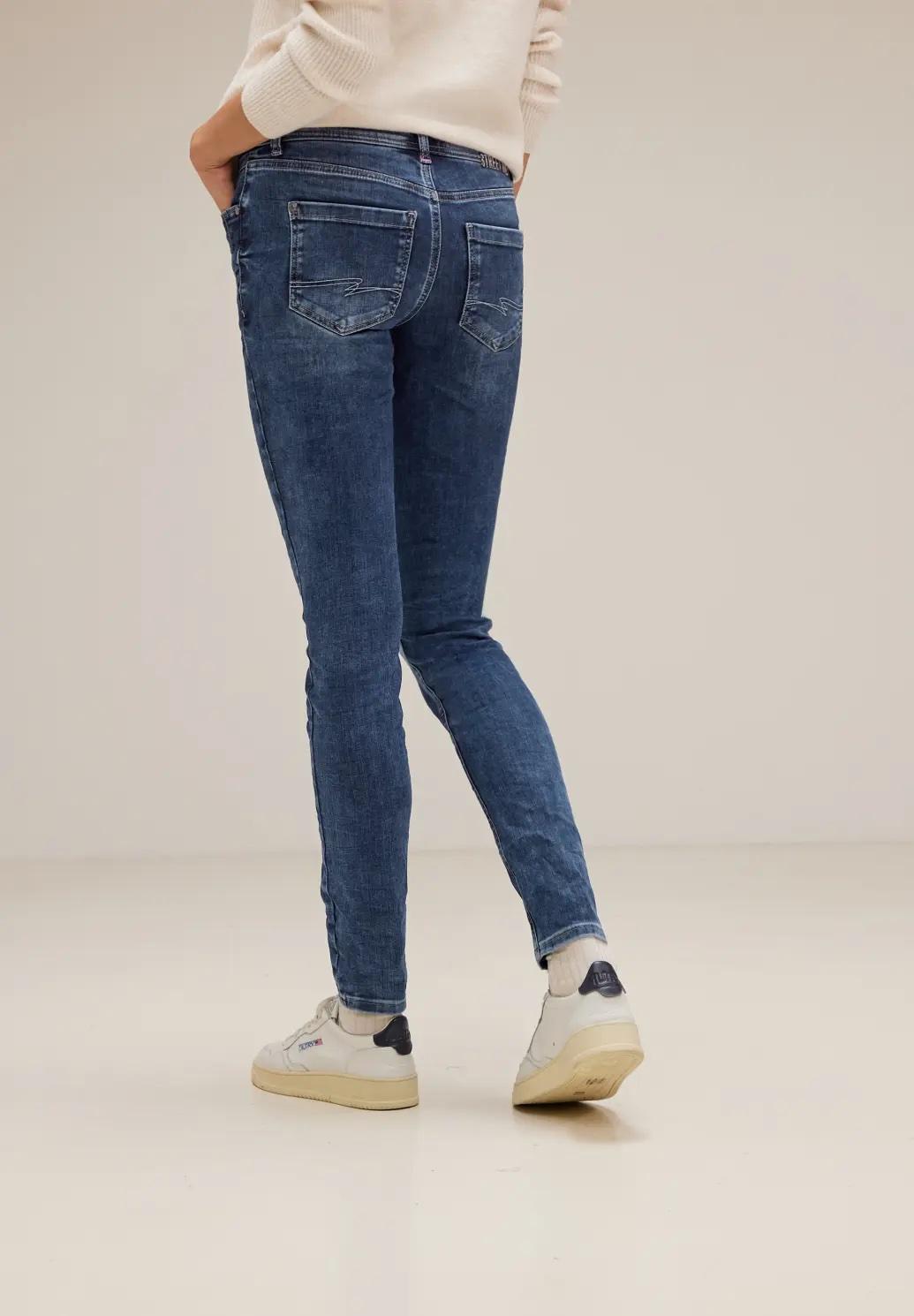 Street One slim fit džínsy YORK, m