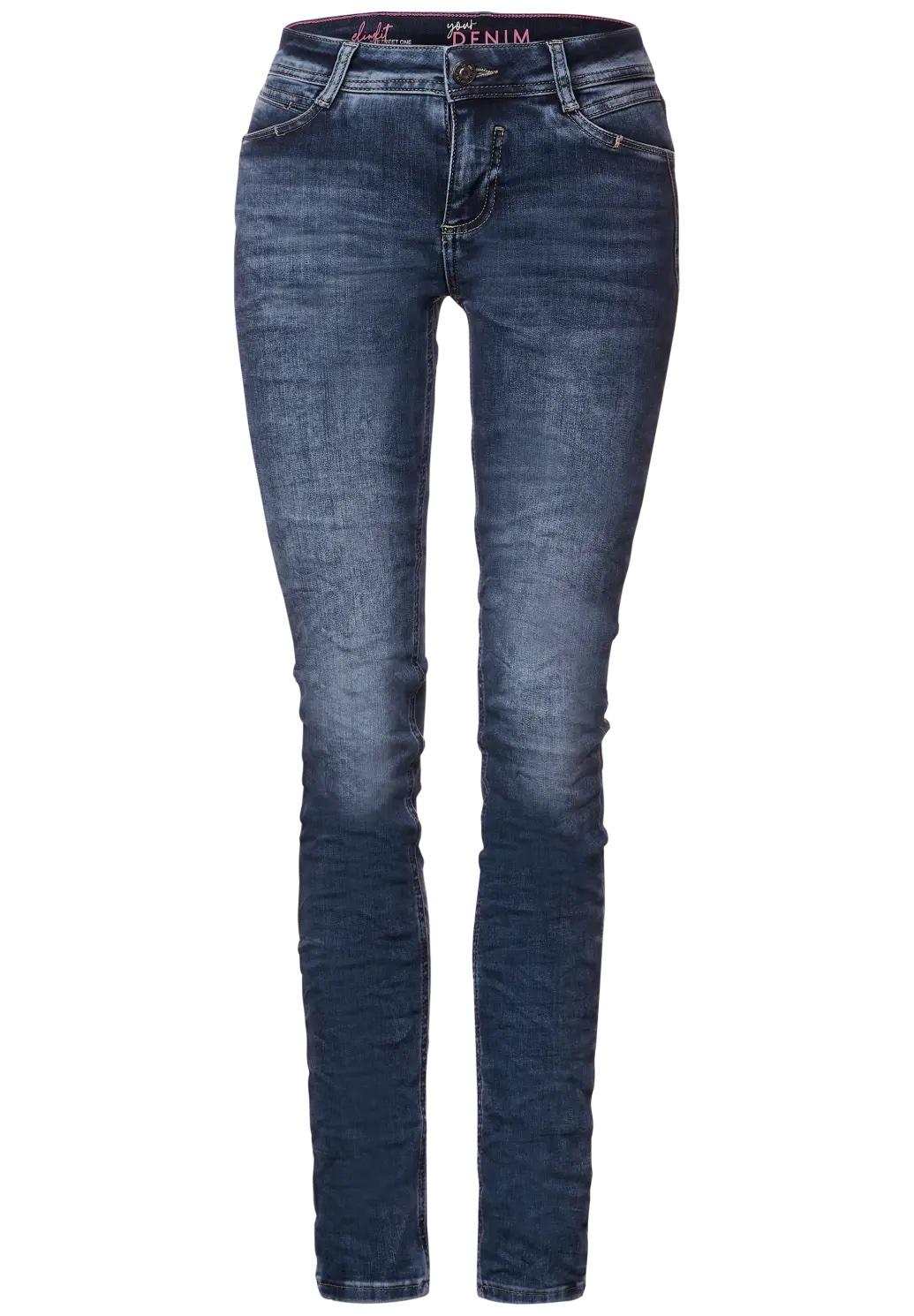 Street One slim fit džínsy YORK, m