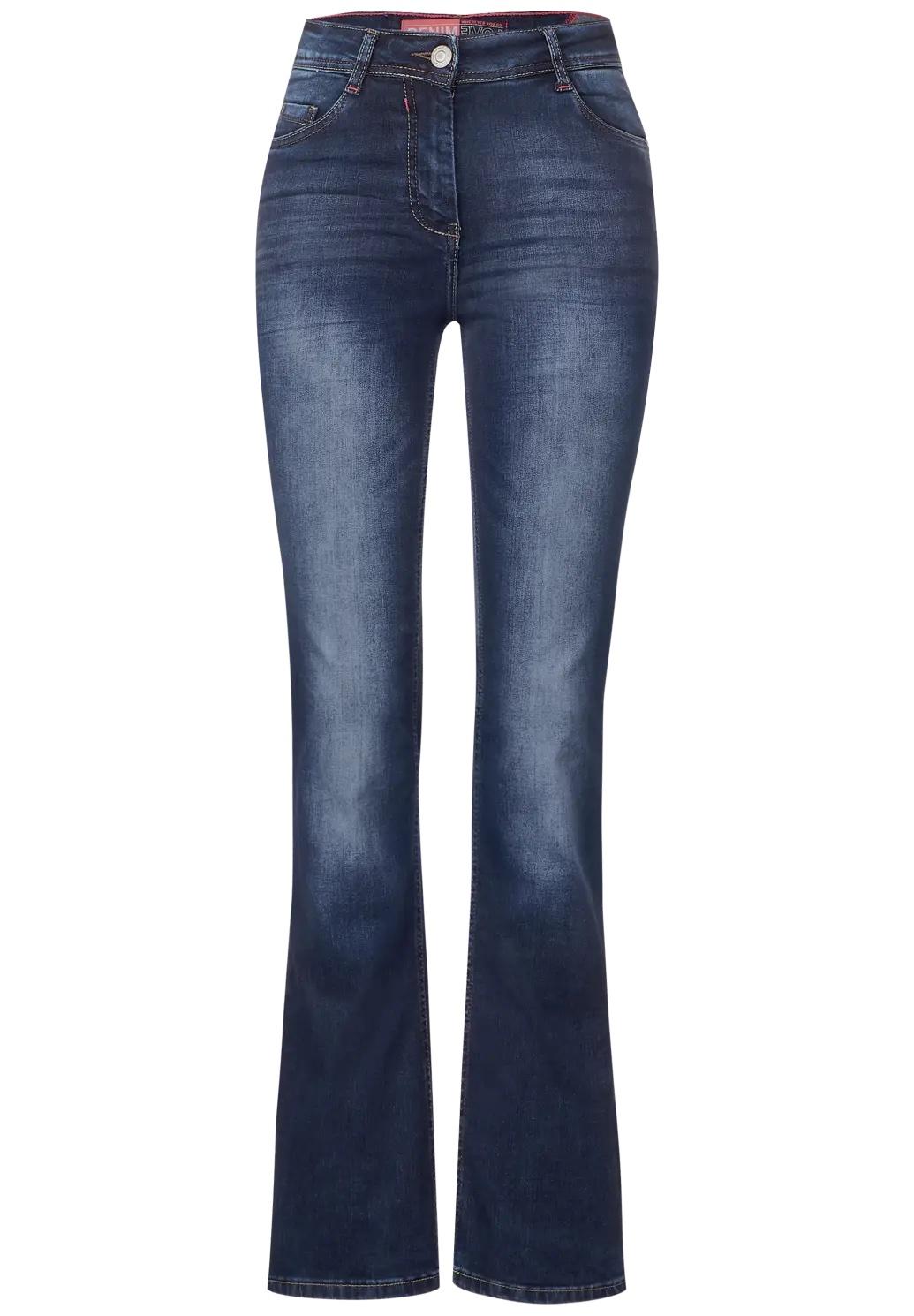 CECIL džínsy TORONTO slim fit v strihu Bootcut, mod