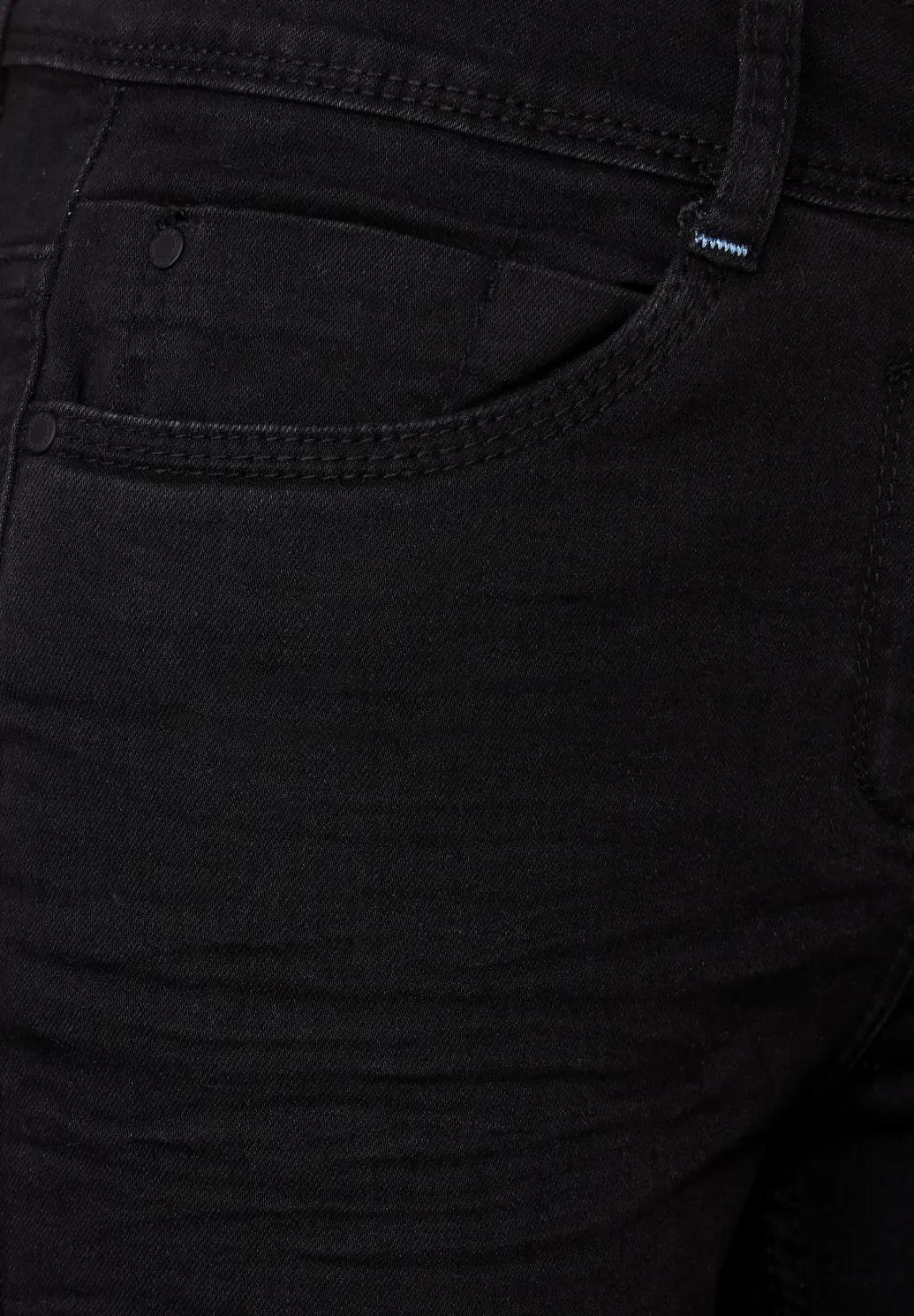 CECIL čierne slim fit džínsy TORONTO, čie