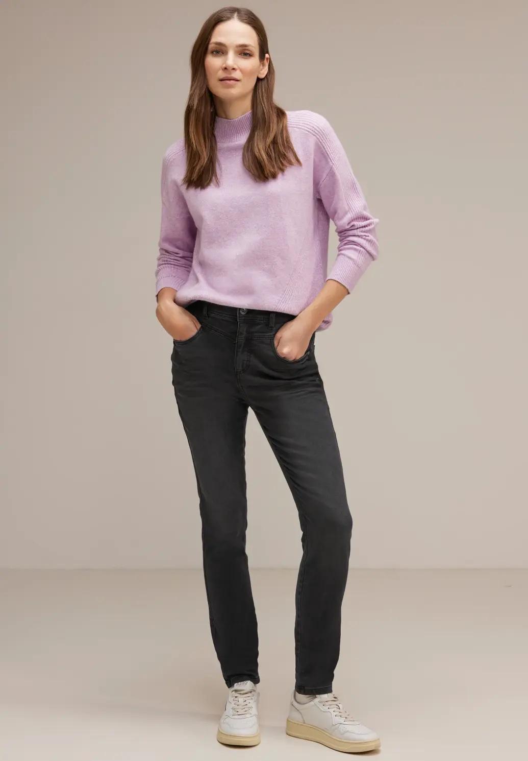 Street One skinny fit rifle jeggings, čie
