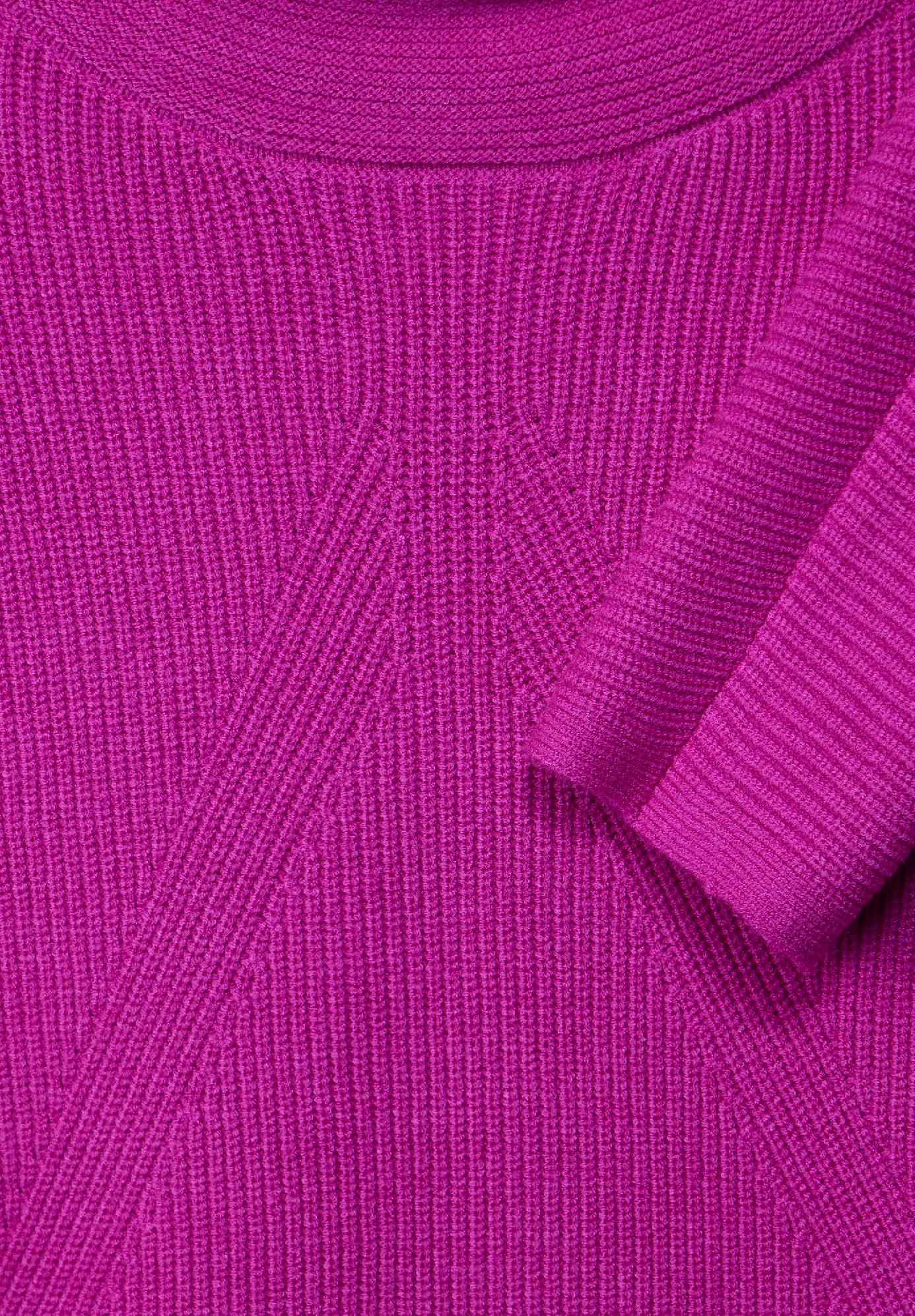 Street One rolákový sveter, pink