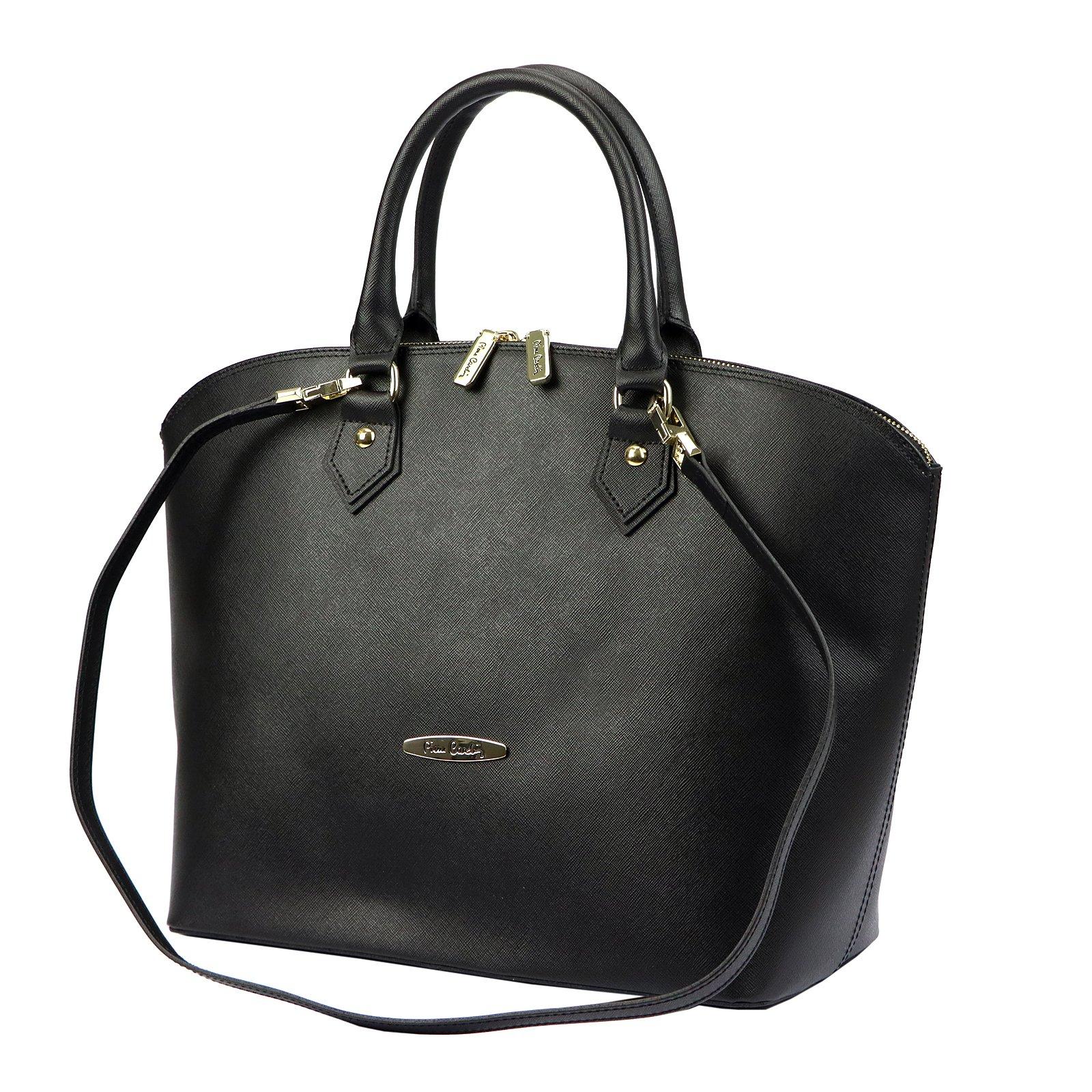 Pierre Cardin čierna elegentná kabelka CORY