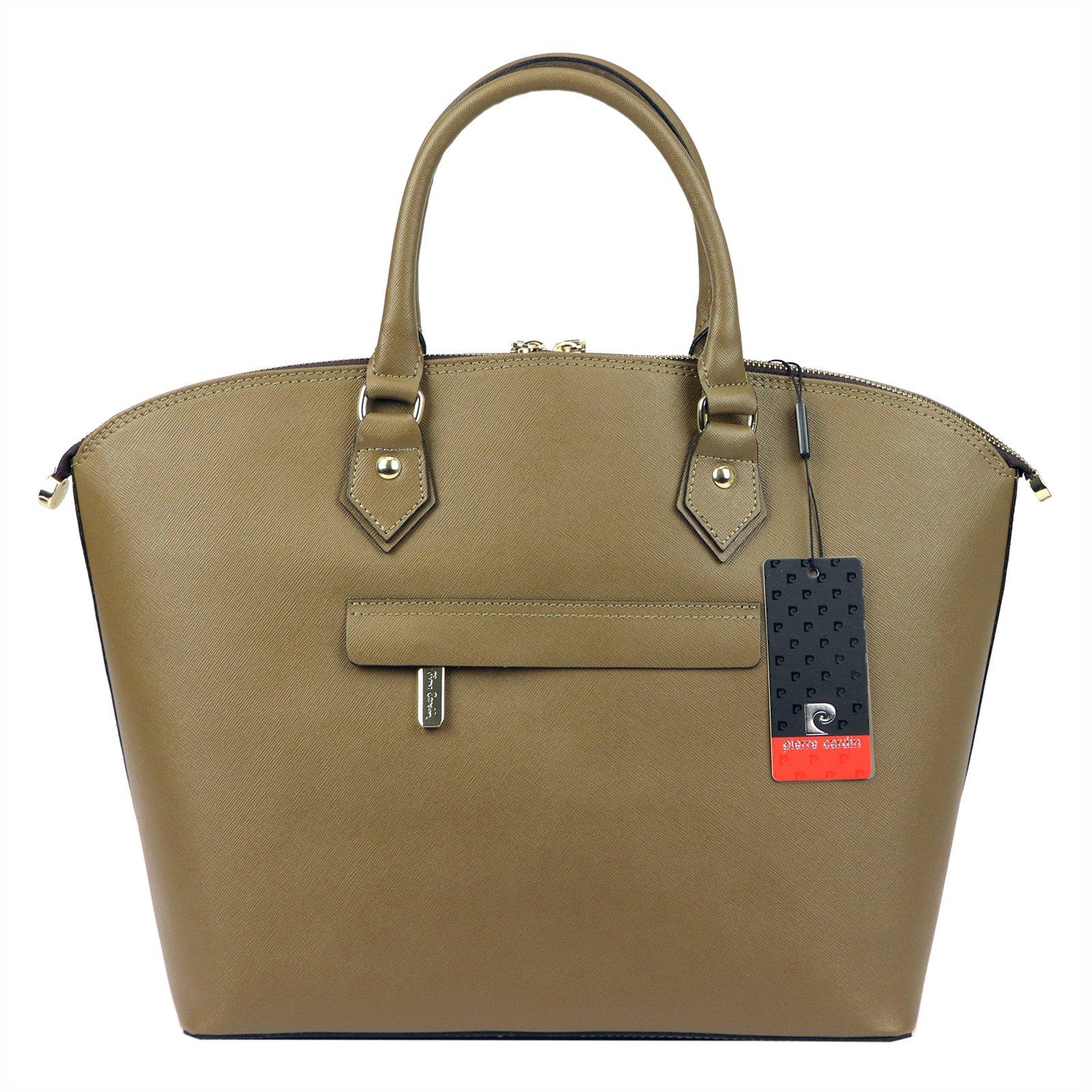 Pierre Cardin béžová väčšia kabelka CORY