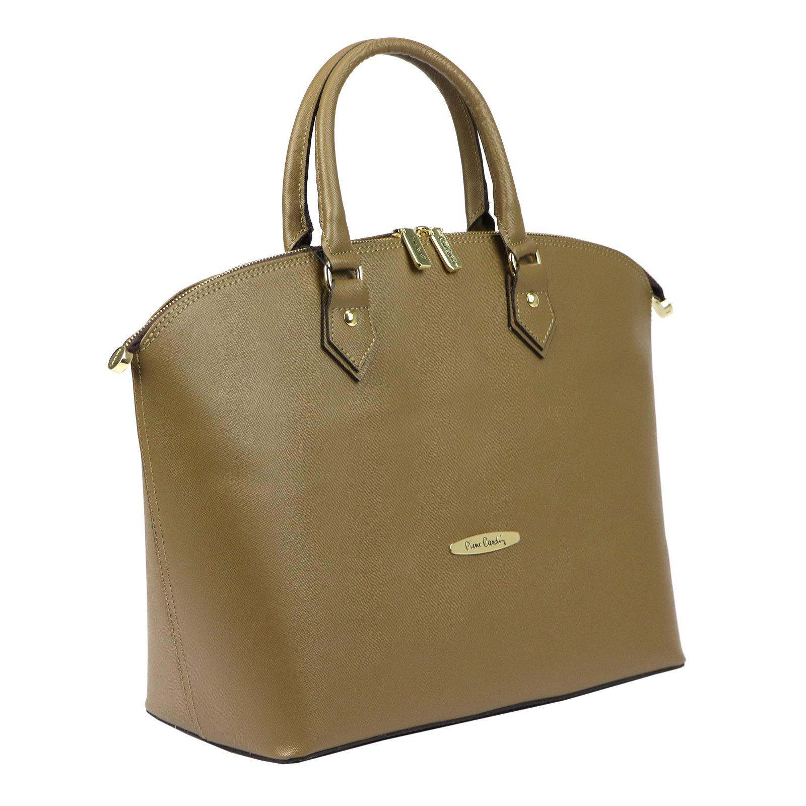 Pierre Cardin béžová väčšia kabelka CORY