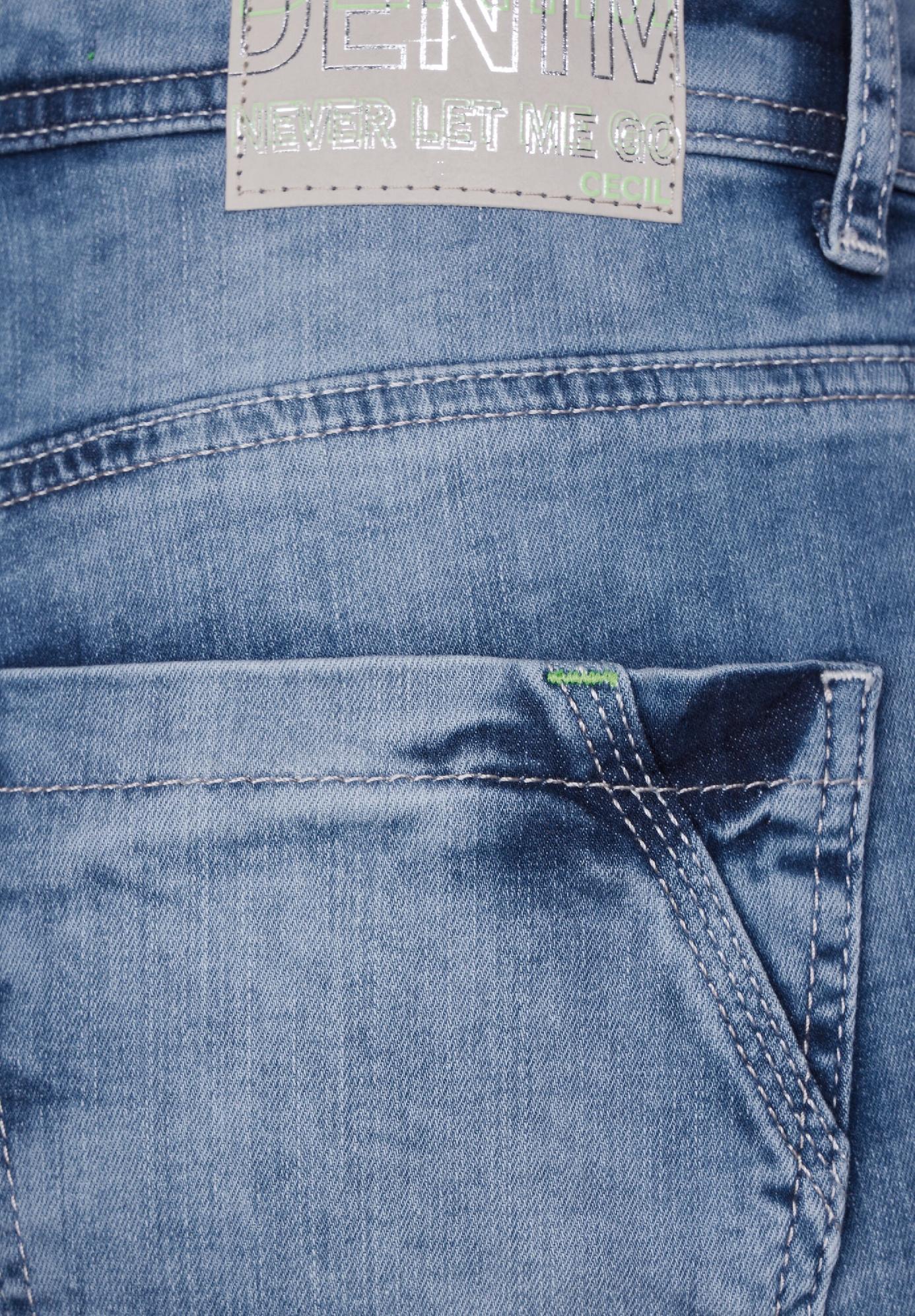 CECIL džínsy TORONTO v slim fit a Bootcut