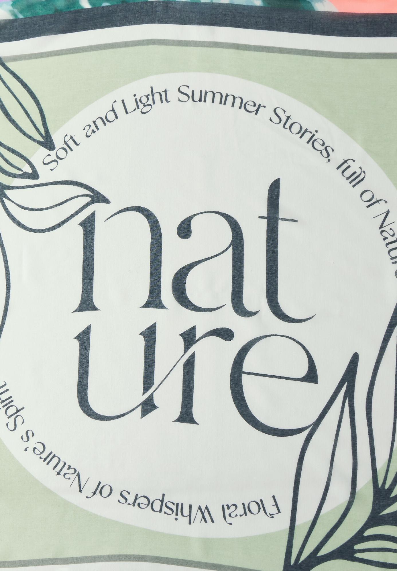 Street One šál s potlačou umeleckých diel