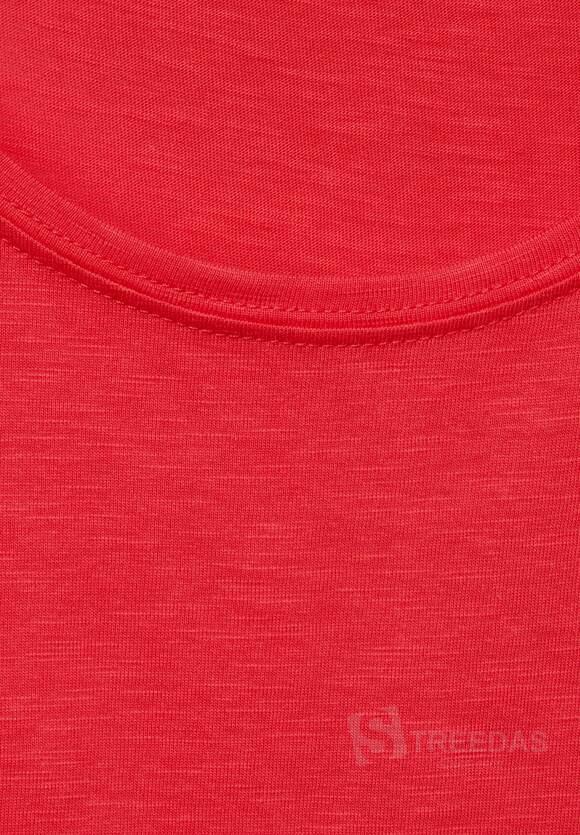 CECIL tričko s uzlovým detailom, červené