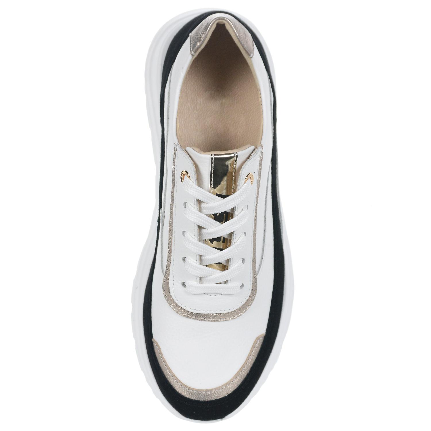 OLIVIA SHOES POHODLNÉ BIELO-ČIERNE TENISKY