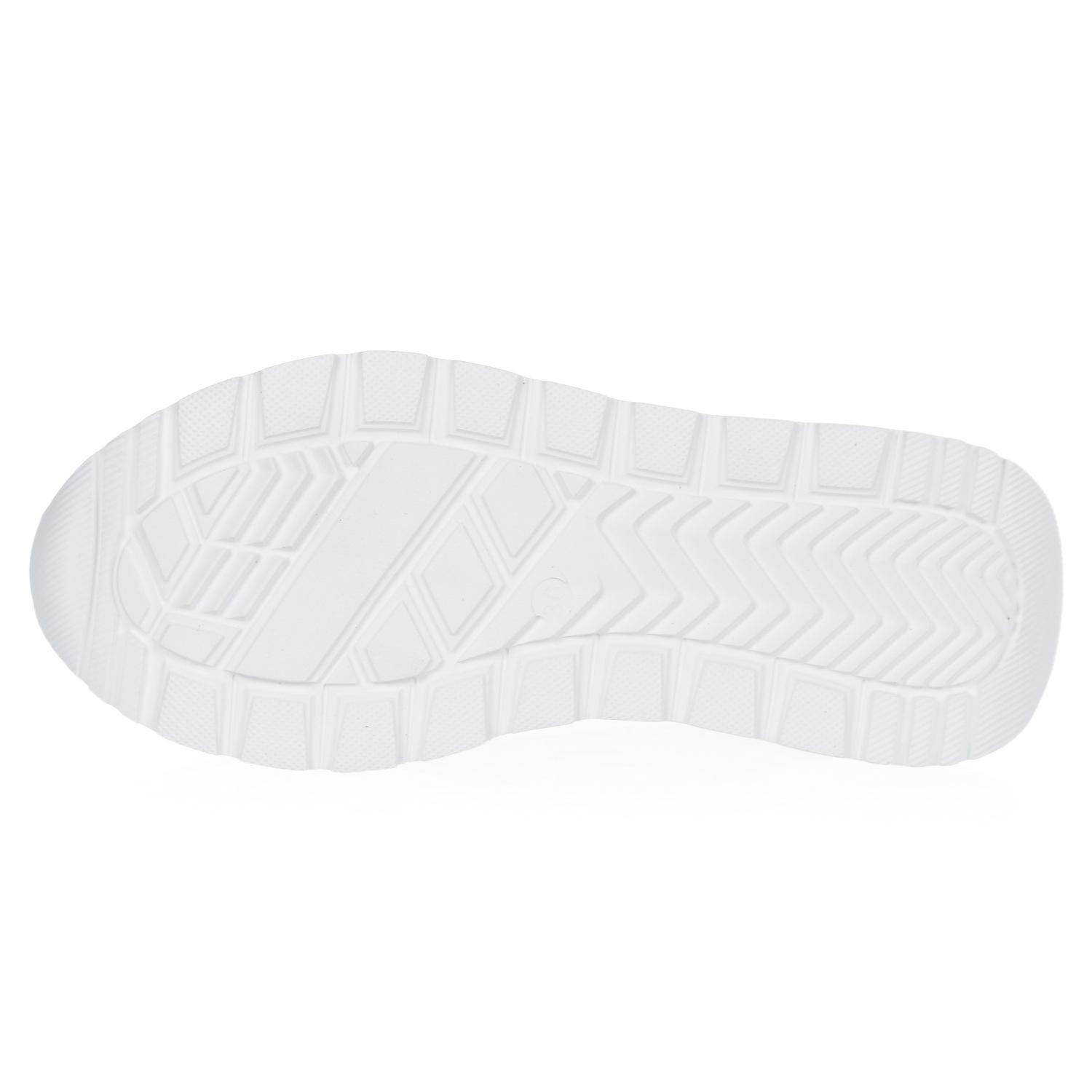 OLIVIA SHOES POHODLNÉ BIELE TENISKY SO ZLATÝMI DETAILAMI 