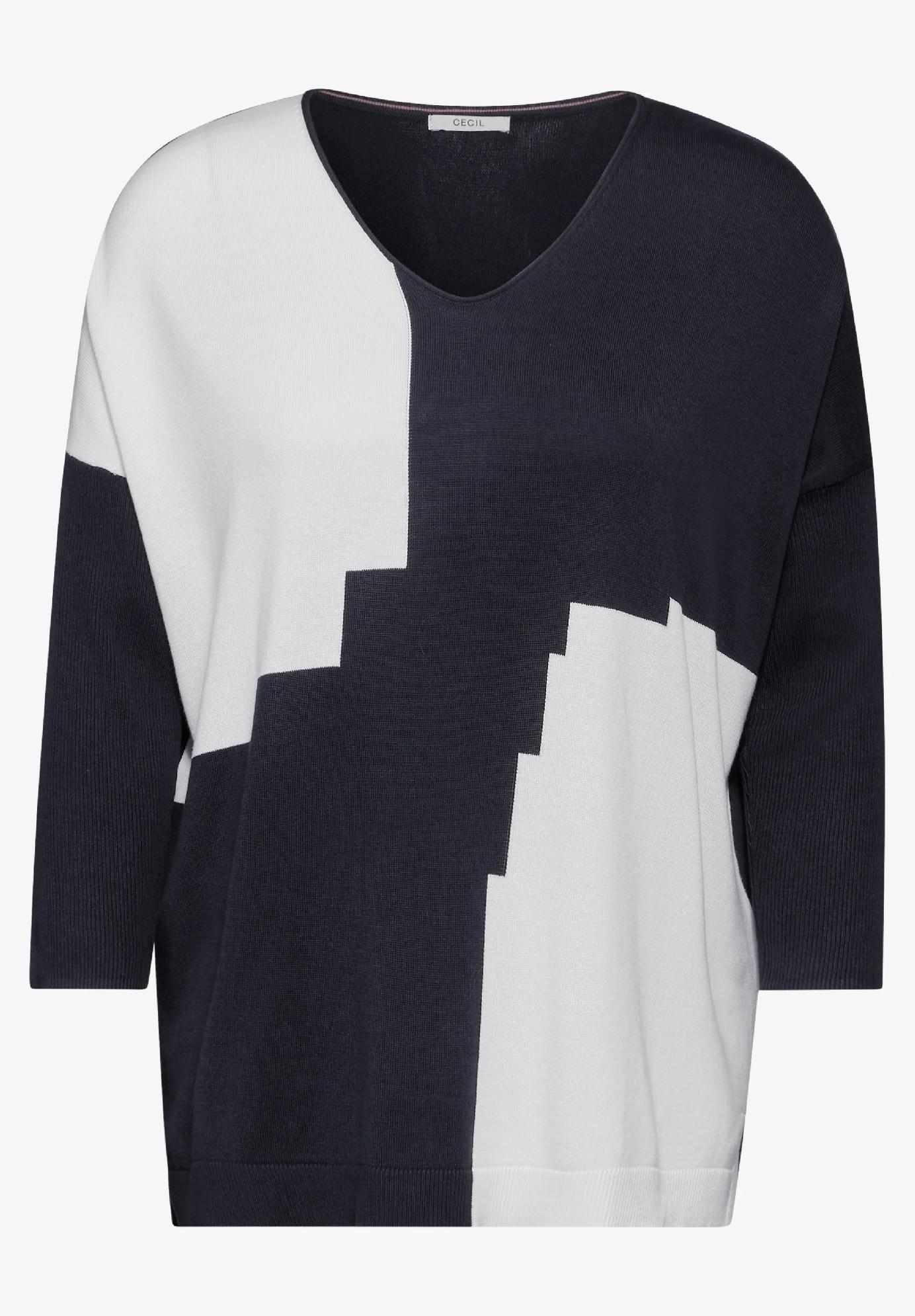 CECIL oversize sveter, mod