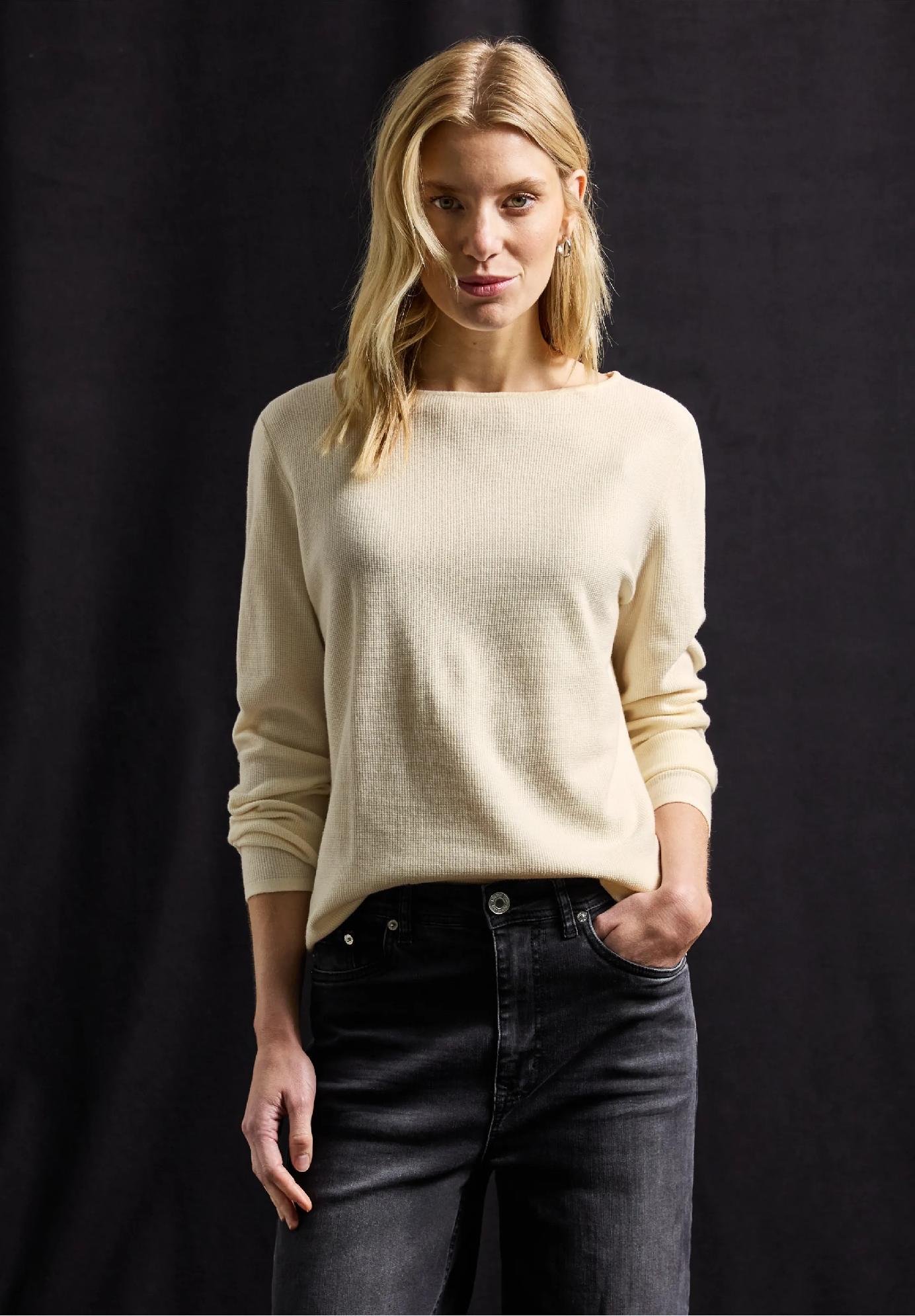 Street One štruktúrovaný sveter, smo