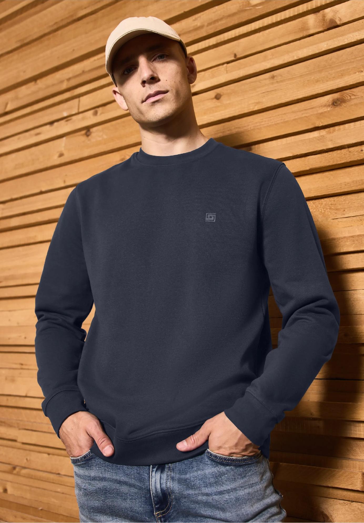 Street One MEN mikina s okrúhlym výstrihom