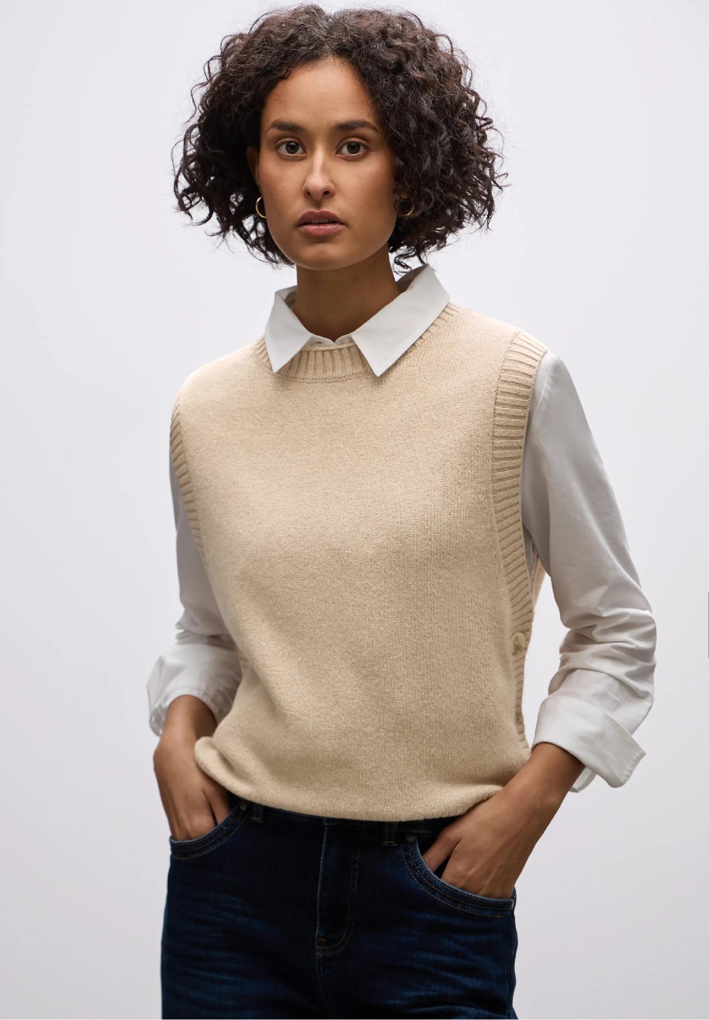 Street One sveter bez rukávov