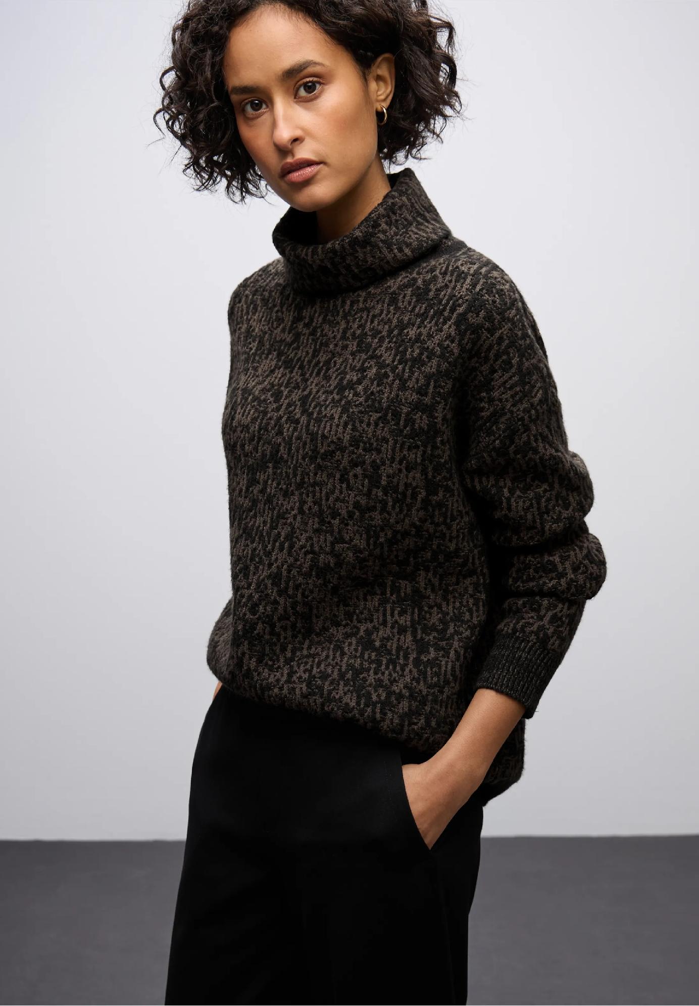 Street One dvojfarebný sveter