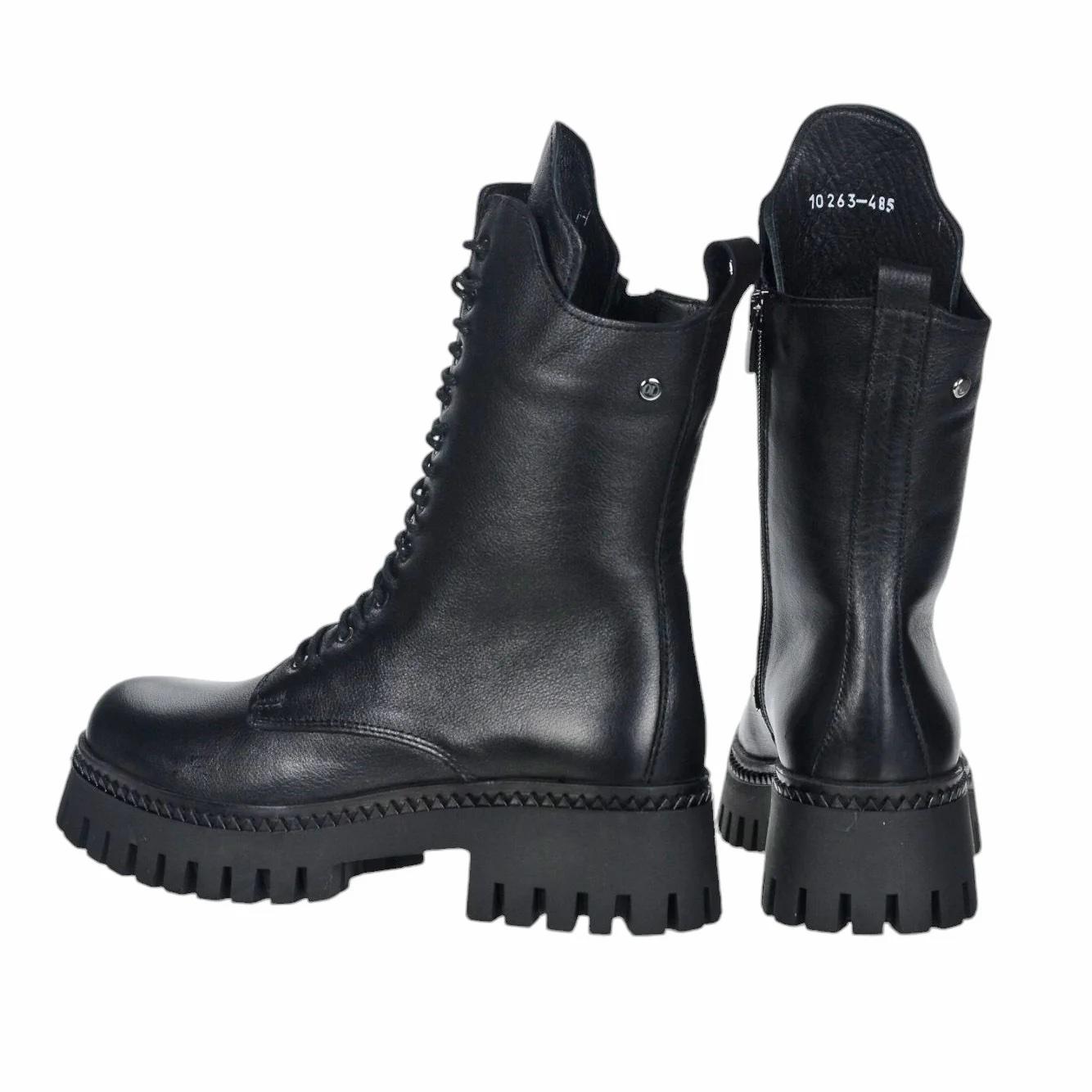 OLIVIA SHOES čierne jednoduché zateplené workery