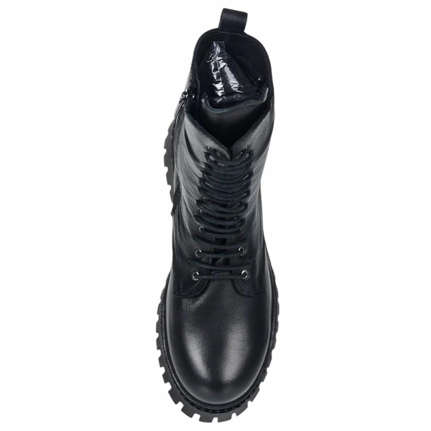 OLIVIA SHOES čierne jednoduché zateplené workery