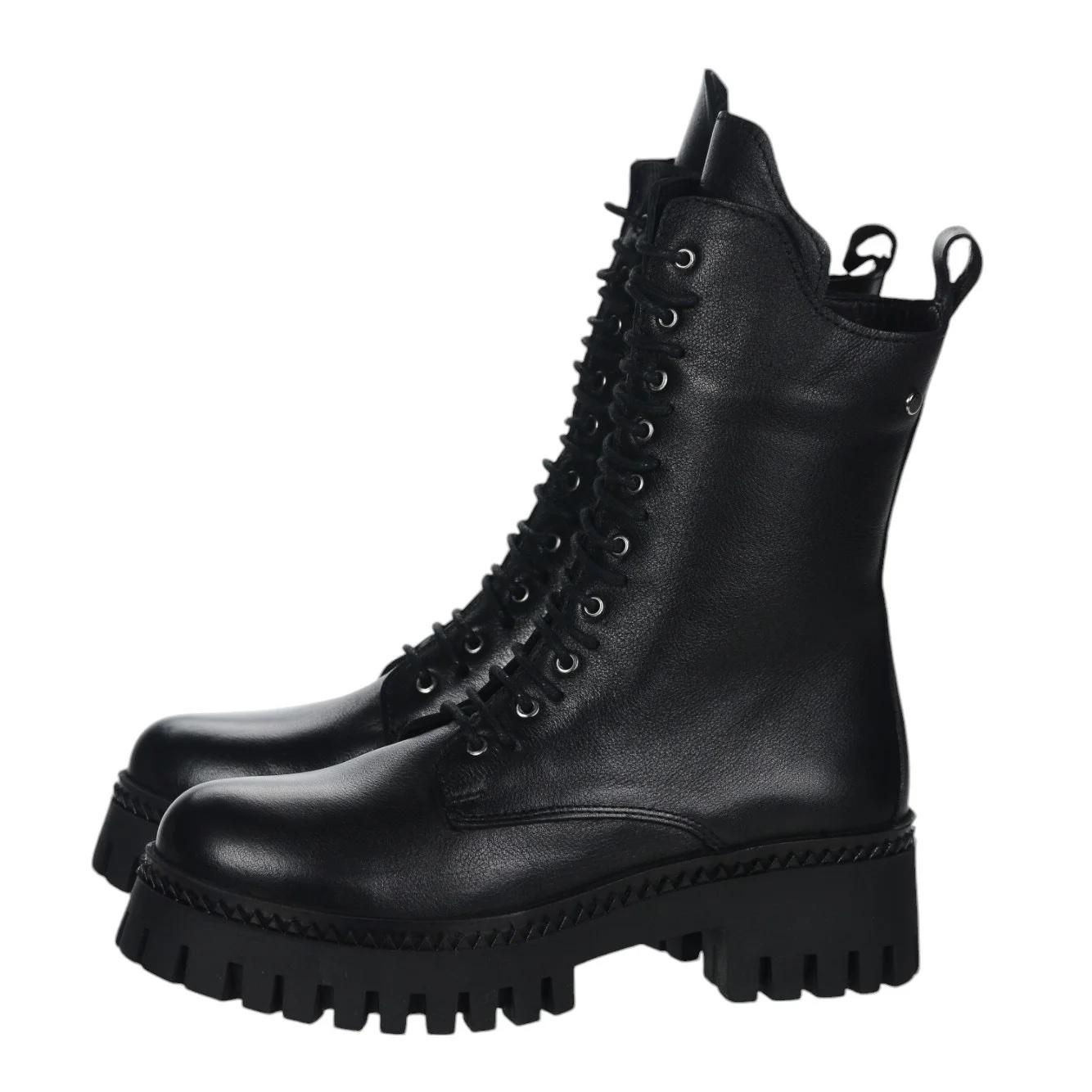 OLIVIA SHOES čierne jednoduché zateplené workery