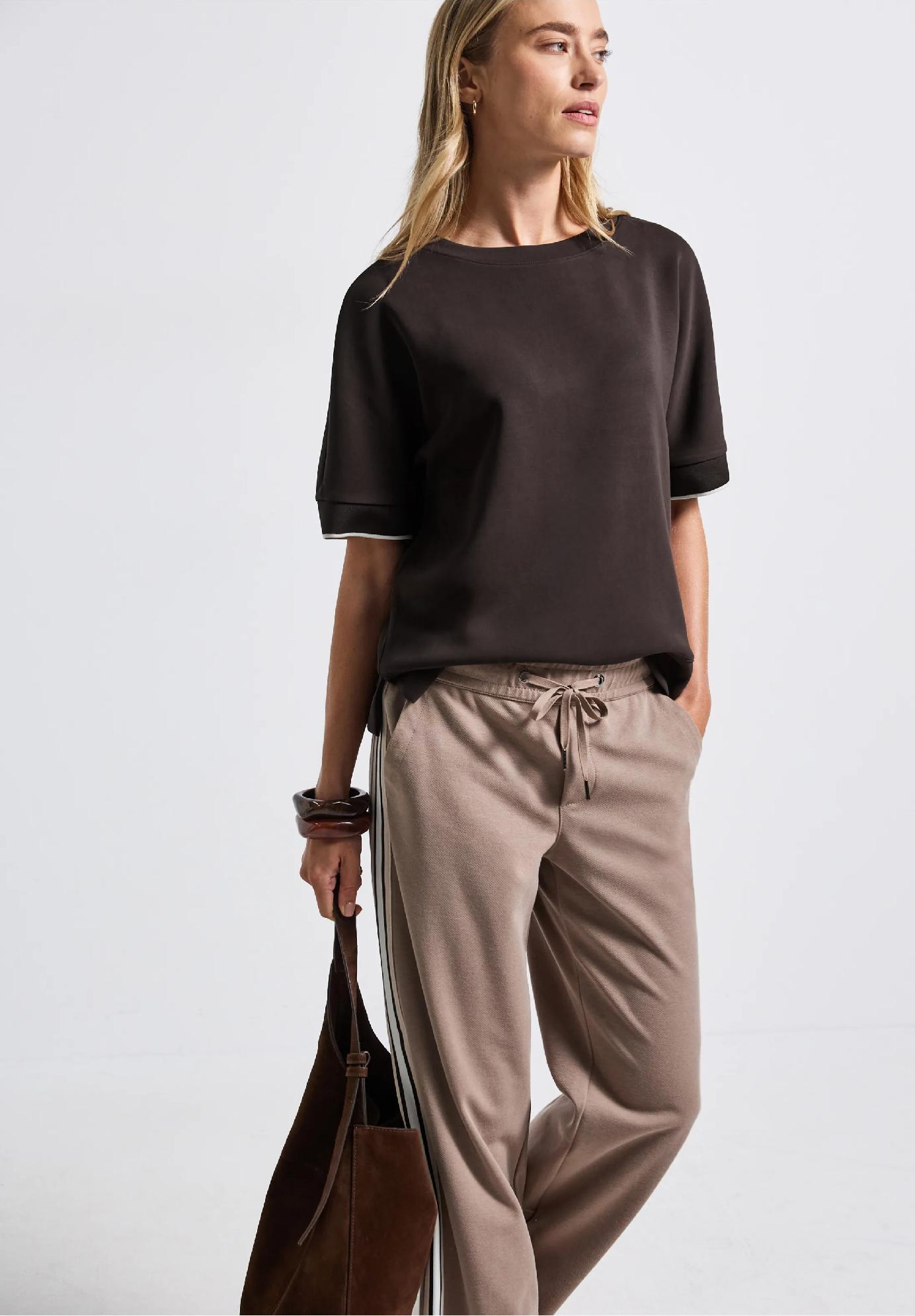 Street One tričko s hodvábnym vzhľadom, hne